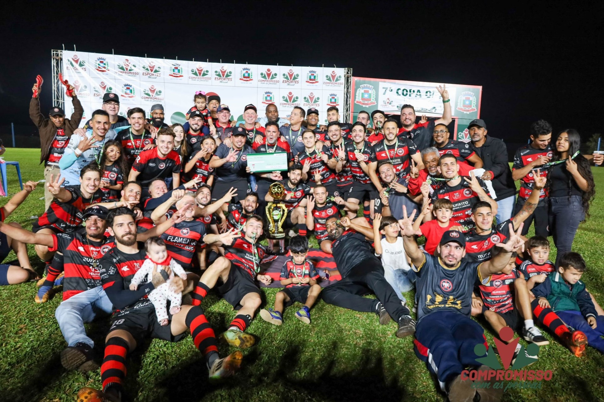 Flamengo de Foz do Iguaçu conquista título da Copa Oeste de Futebol pela 3ª vez