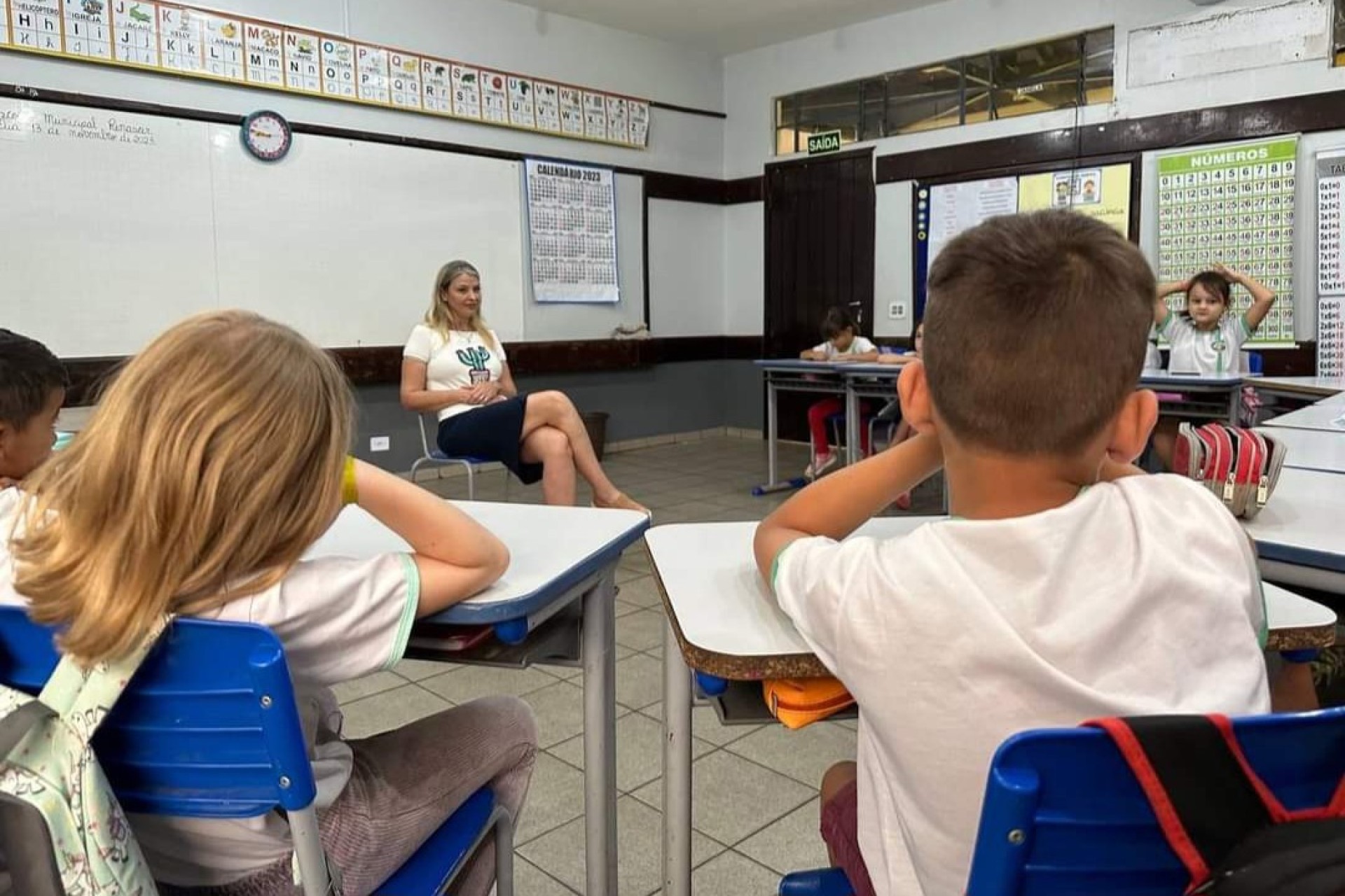 Gênero Entrevista foi trabalhado em sala de aula com o 3º ano da Escola Renascer