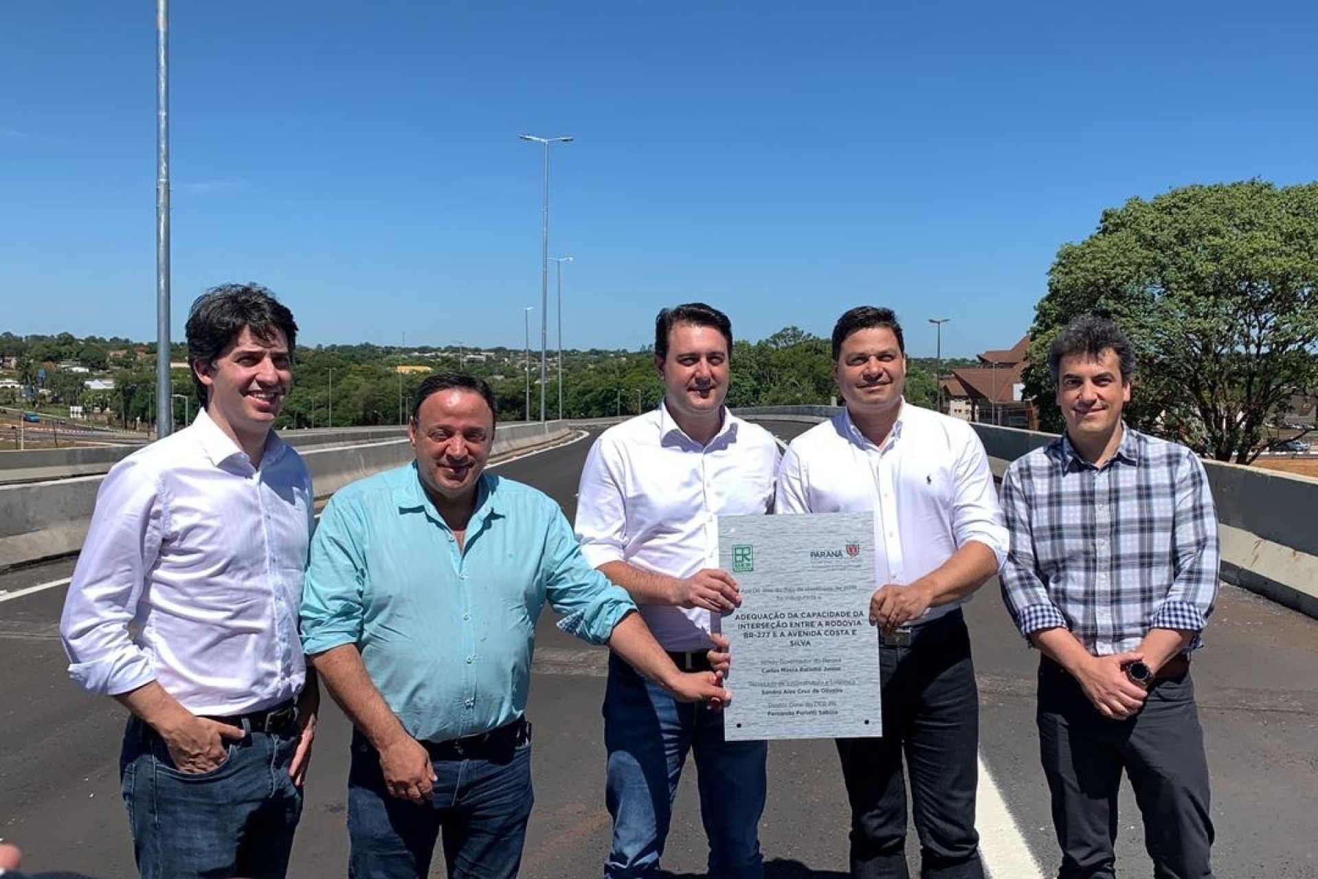 Governo do Estado libera o tráfego de veículos no novo viaduto de Foz do Iguaçu