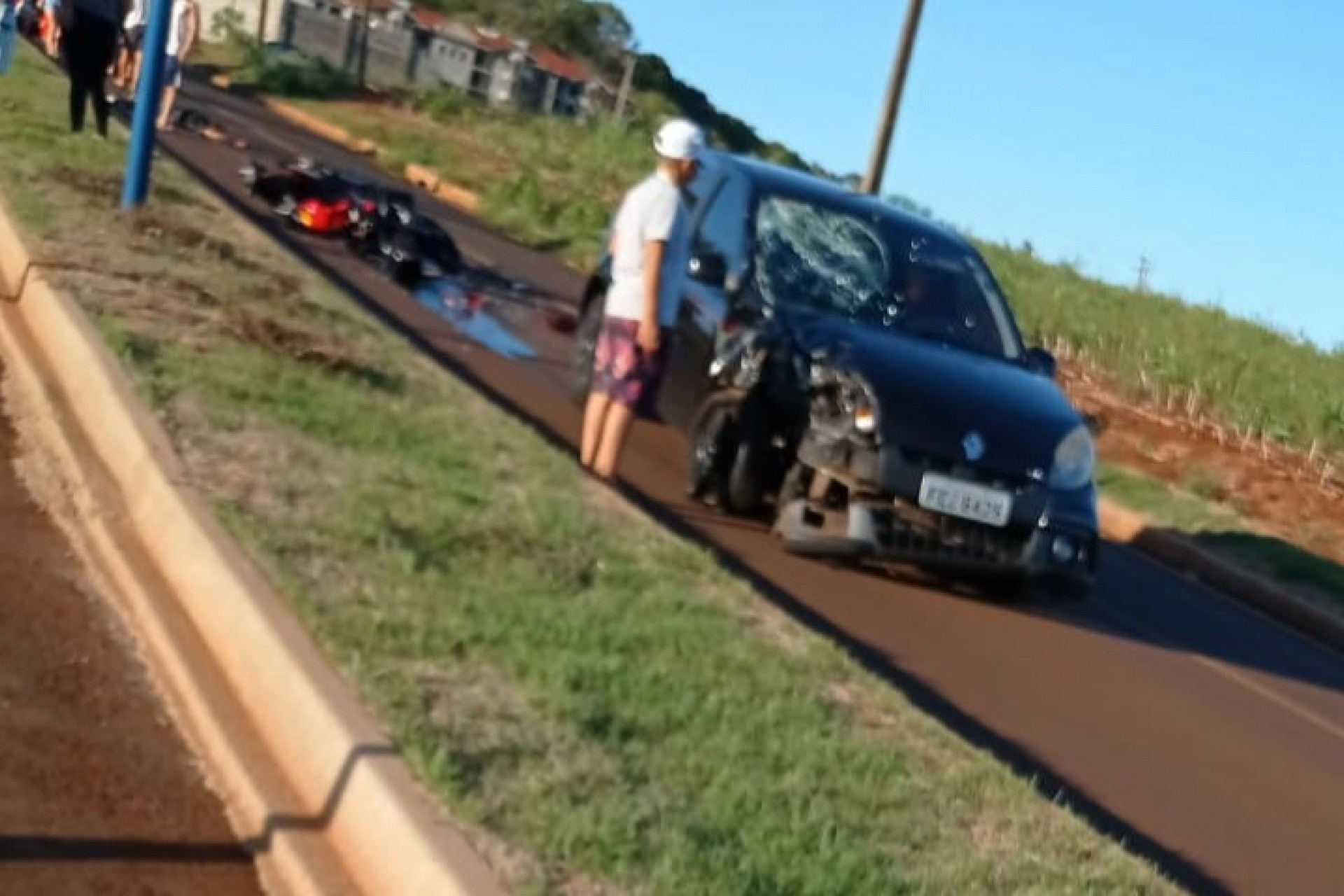 Itaipulândia: Jovem perde a vida em acidente entre motocicleta e veículo na tarde deste domingo