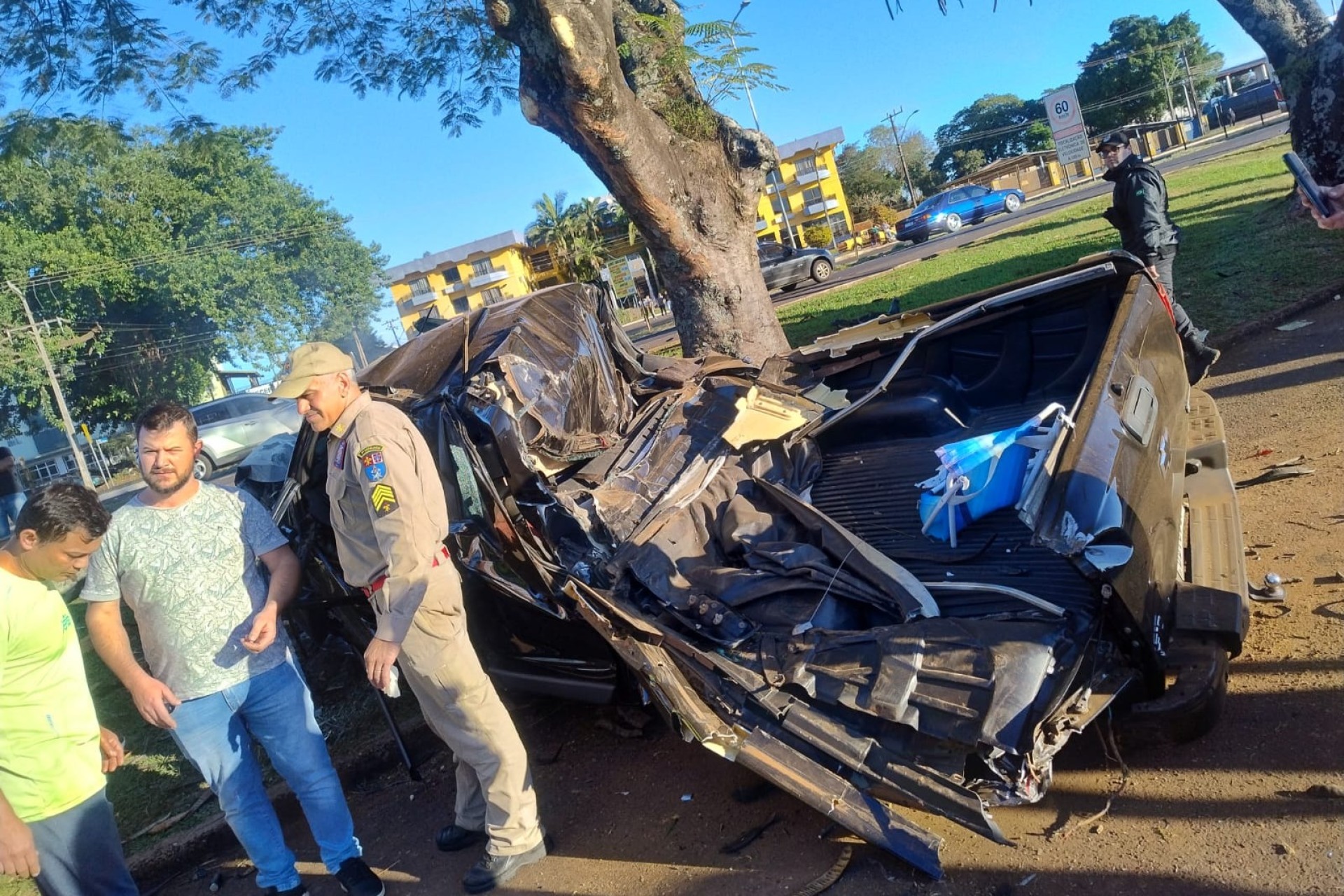 Grave acidente é registrado em STI na tarde de hoje (vídeo)