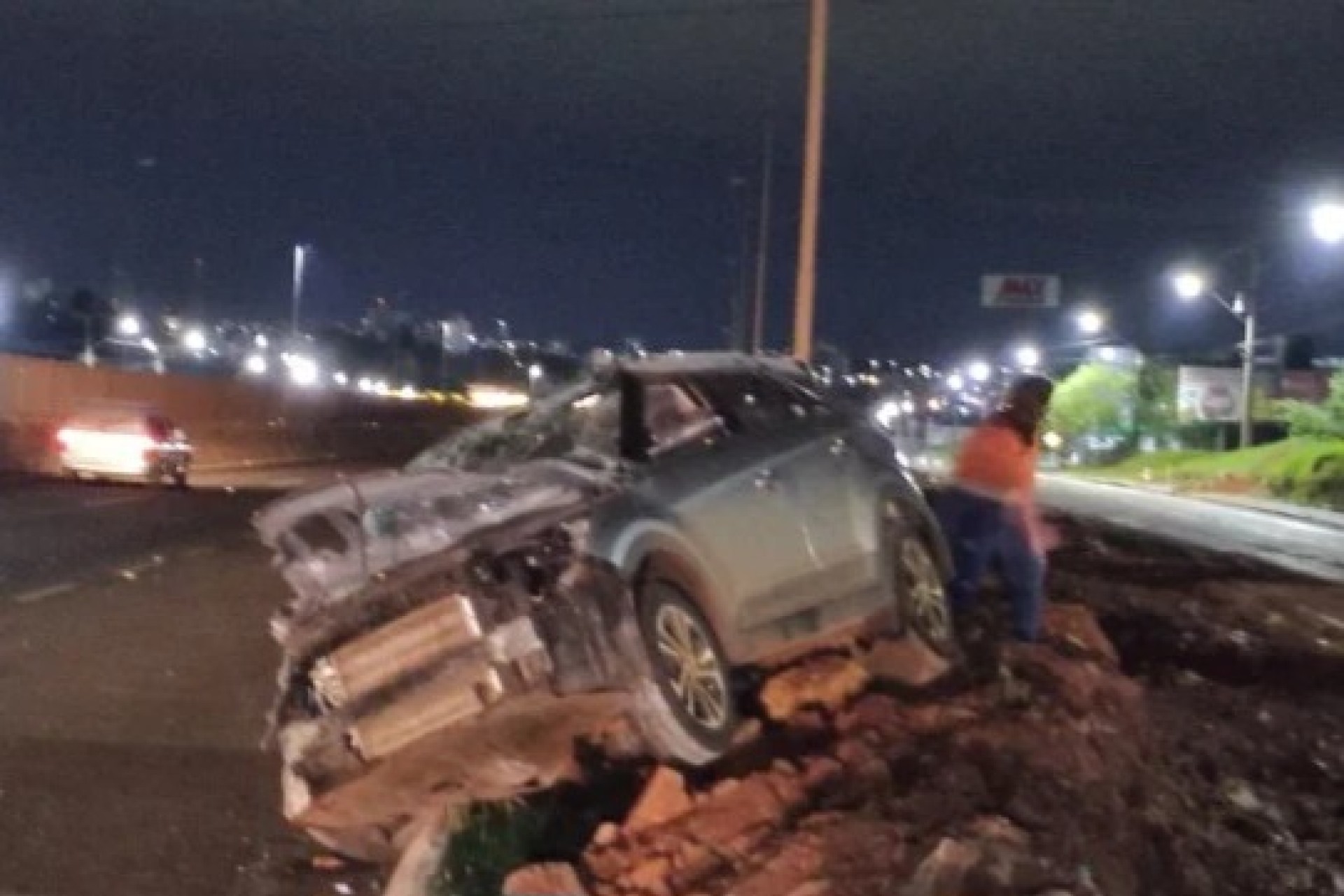 Grave acidente na BR-277 em Medianeira deixa dois mortos e uma pessoa ferida