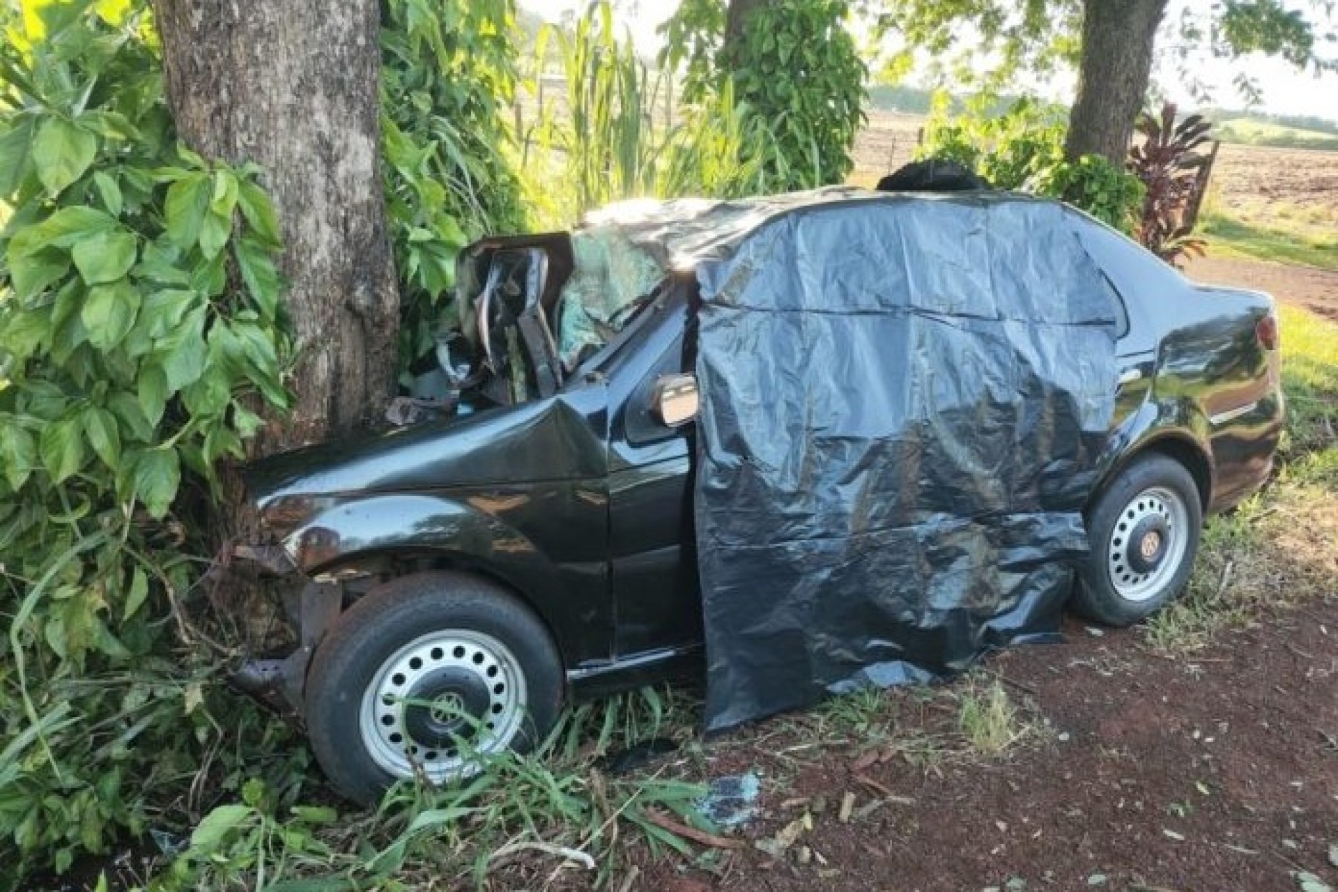 Grave acidente na PR-497 deixa duas vítimas fatais em São Miguel do Iguaçu