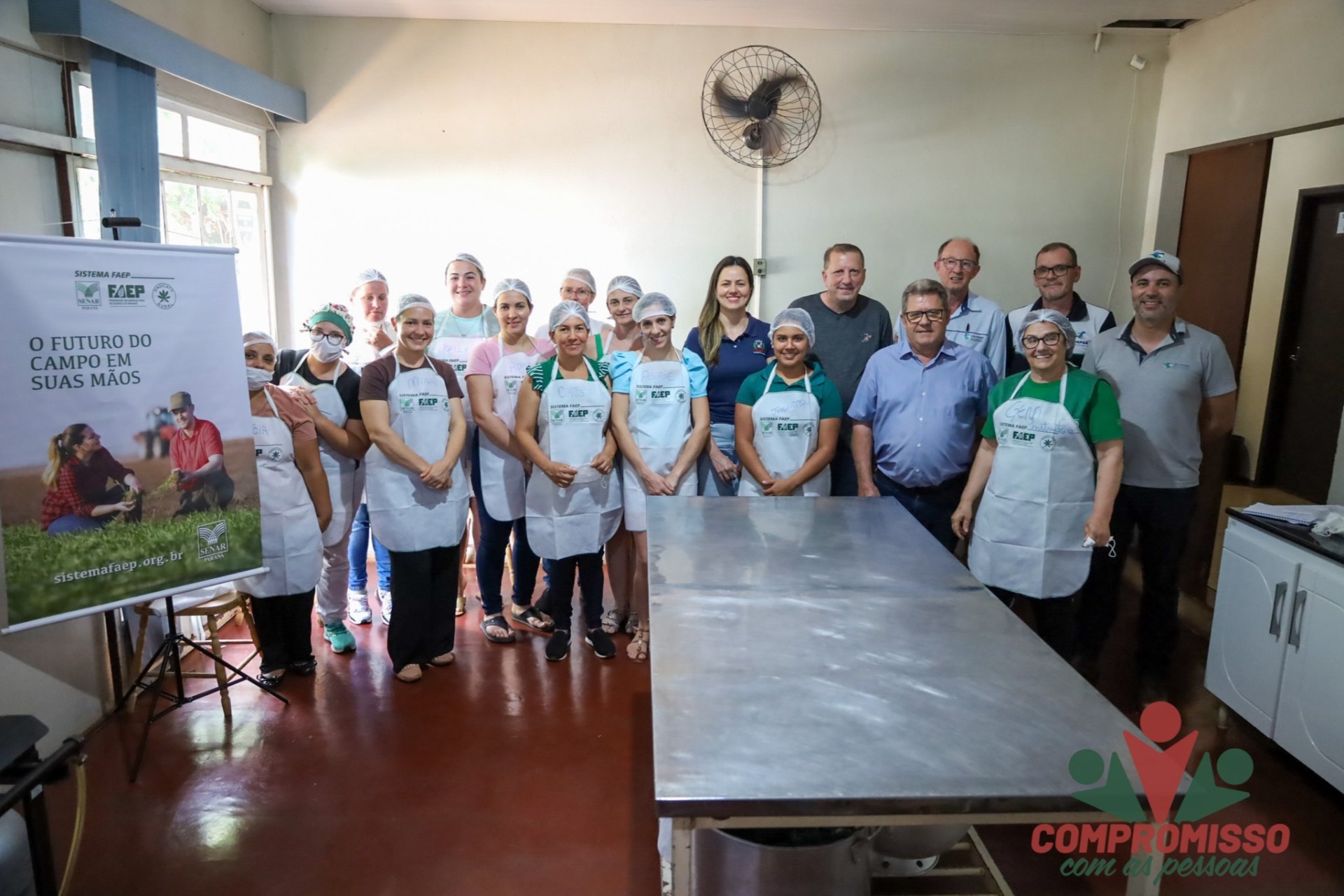 Grupo de agricultoras de Missal participa de Curso de Produção de Queijos e Derivados Lácteos