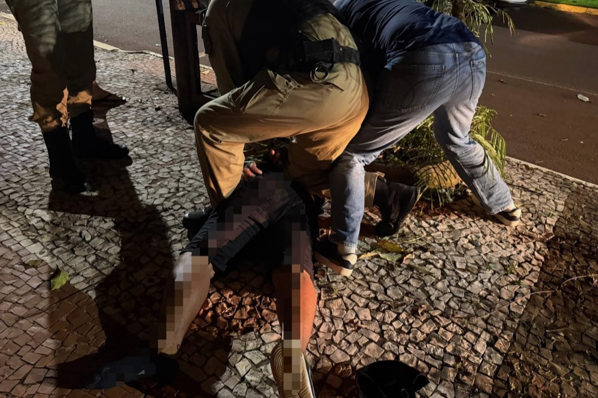 Homem agride a enteada e acaba detido pela policia em Santa Helena