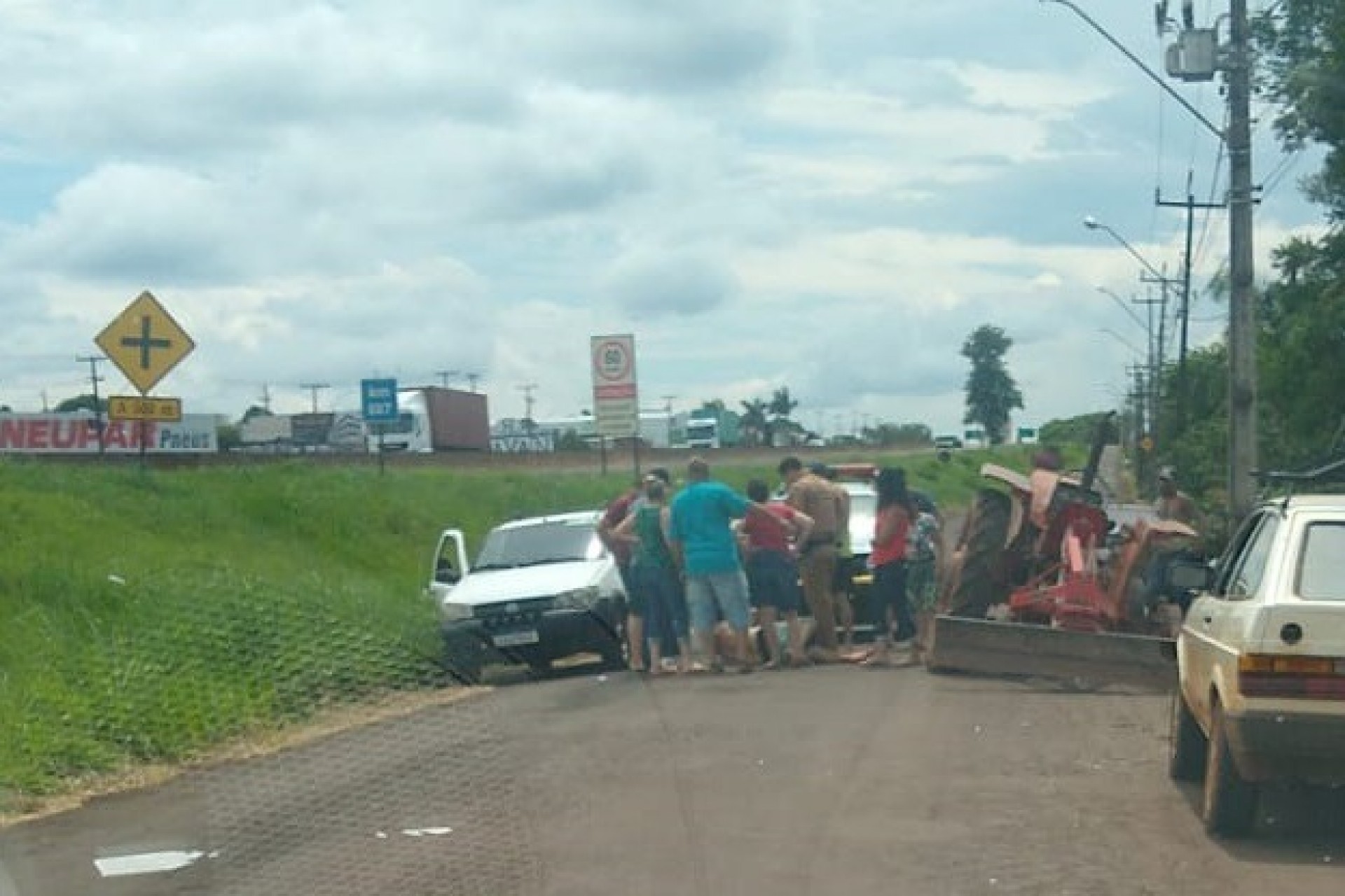 Homem é preso após tentar furtar trator de propriedade no interior de São Miguel do Iguaçu