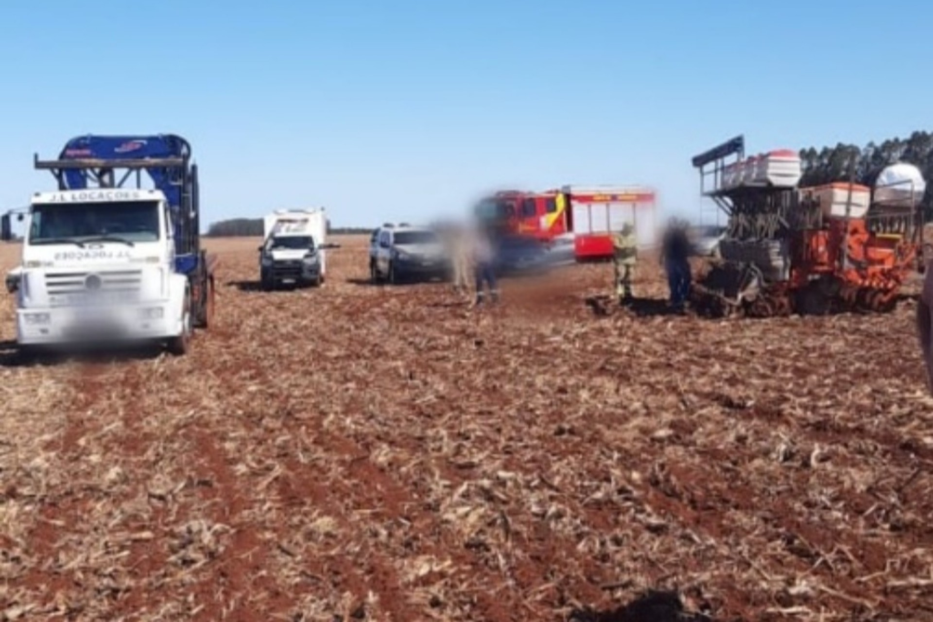 Homem morre após trágico acidente com maquina agrícola em Toledo