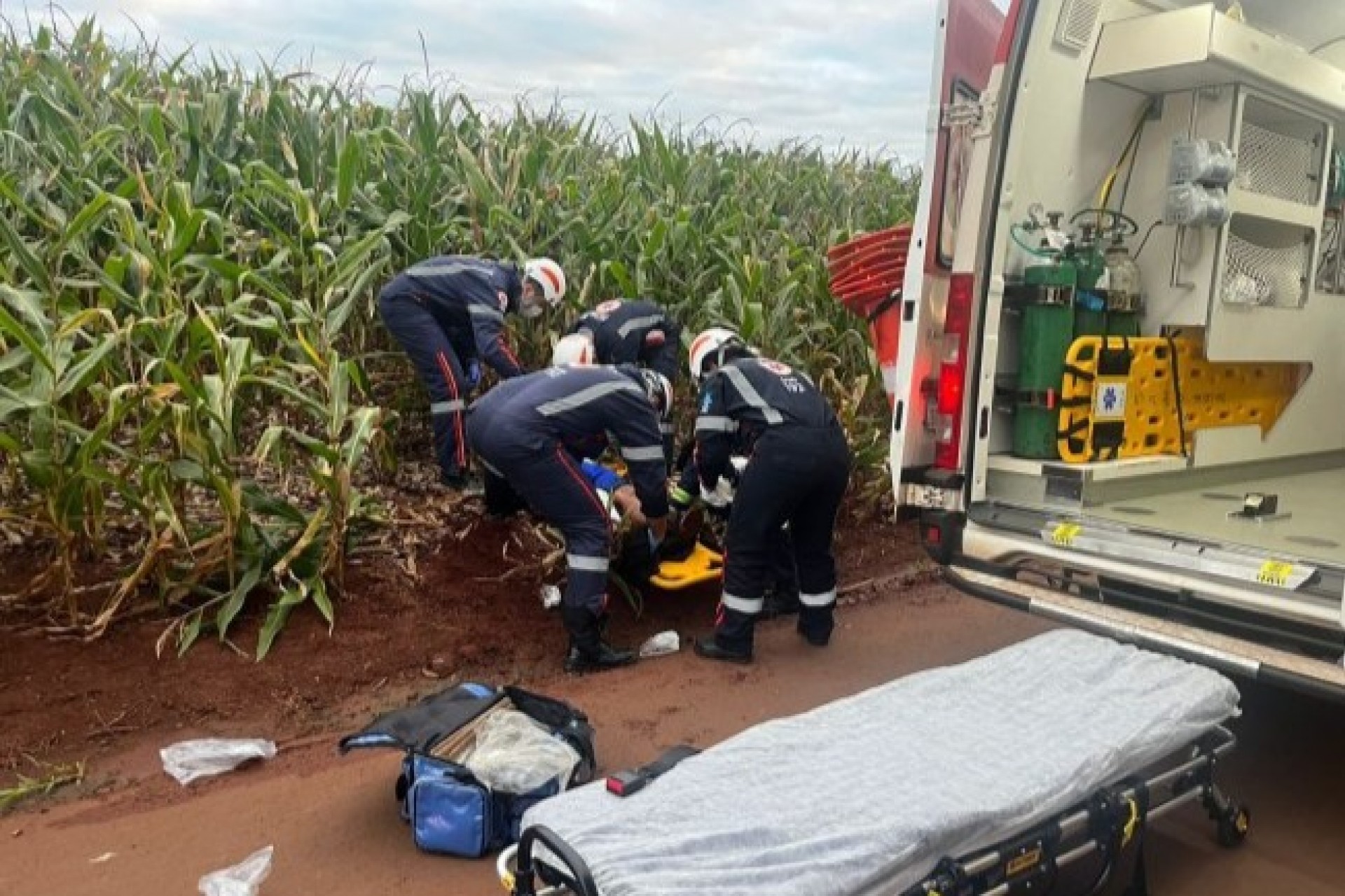 Homem morre e outro fica gravemente ferido em acidente no interior de Santa Helena