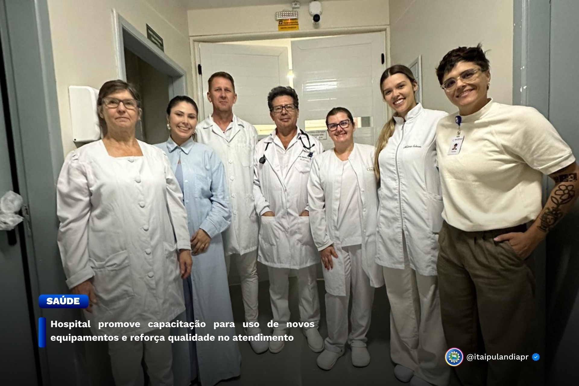 Hospital promove capacitação para uso de novos equipamentos e reforça qualidade no atendimento