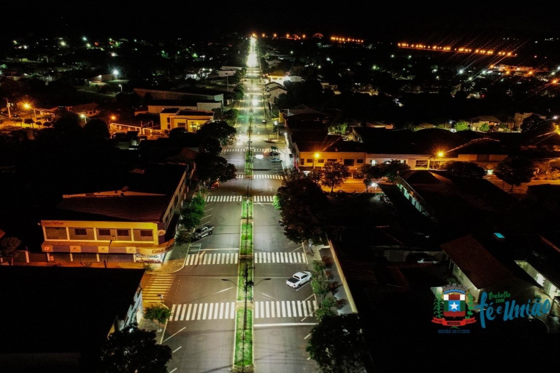 Iluminação Pública está recebendo modernização de forma gradativa em Missal