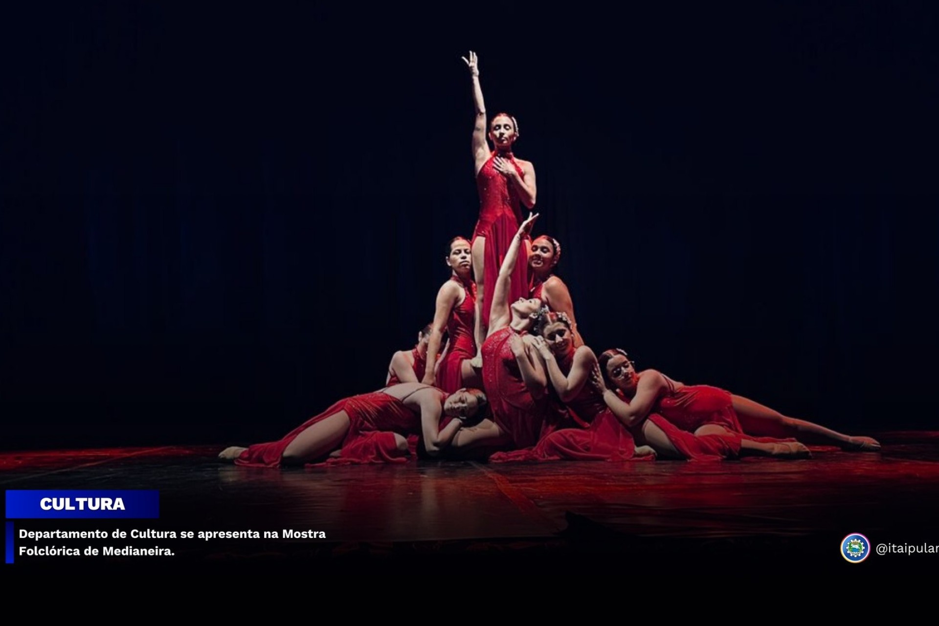 Itaipulândia: Departamento de Cultura se apresenta na Mostra Folclórica de Medianeira