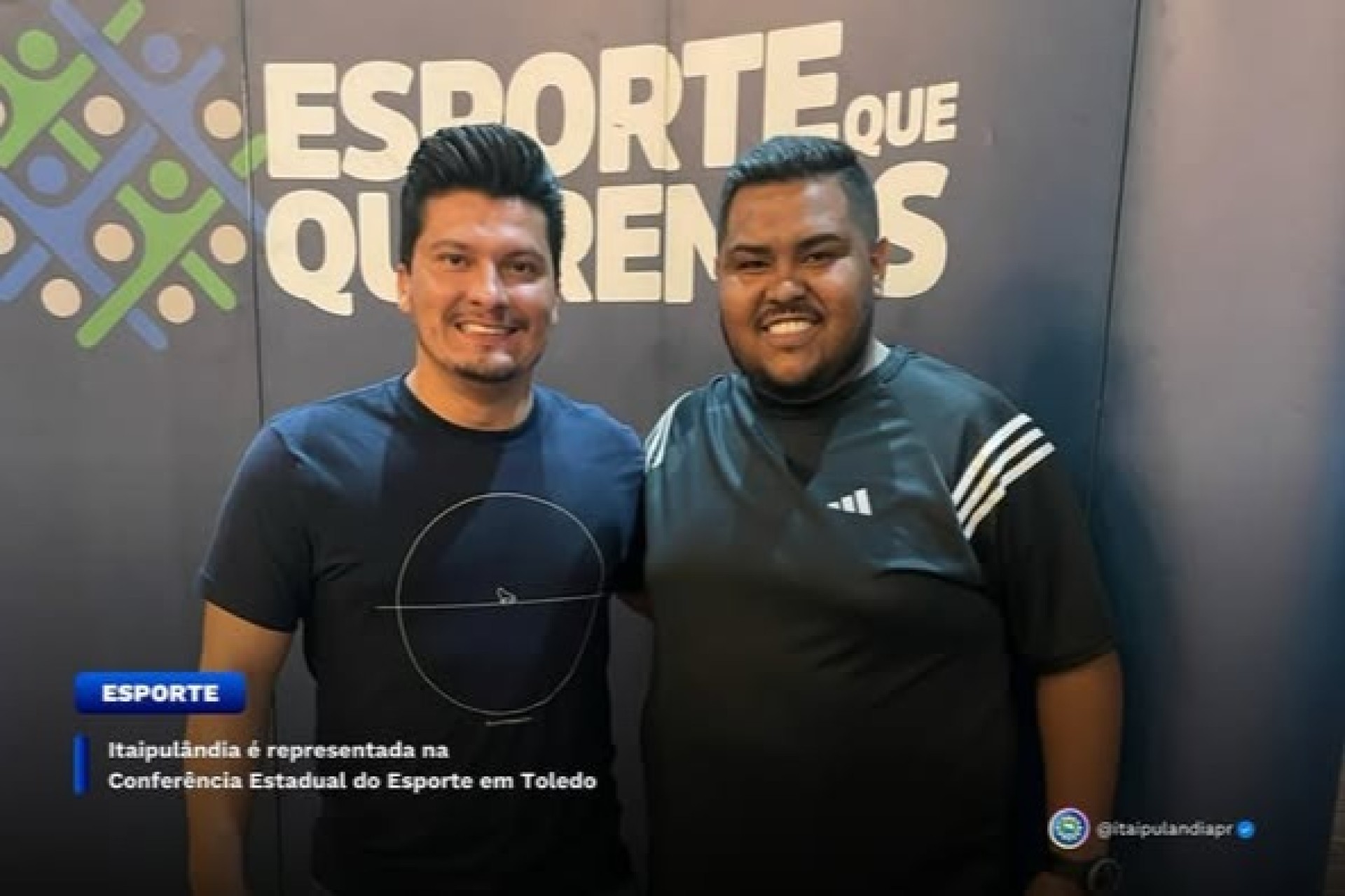 Itaipulândia é representada na Conferência Estadual do Esporte em Toledo