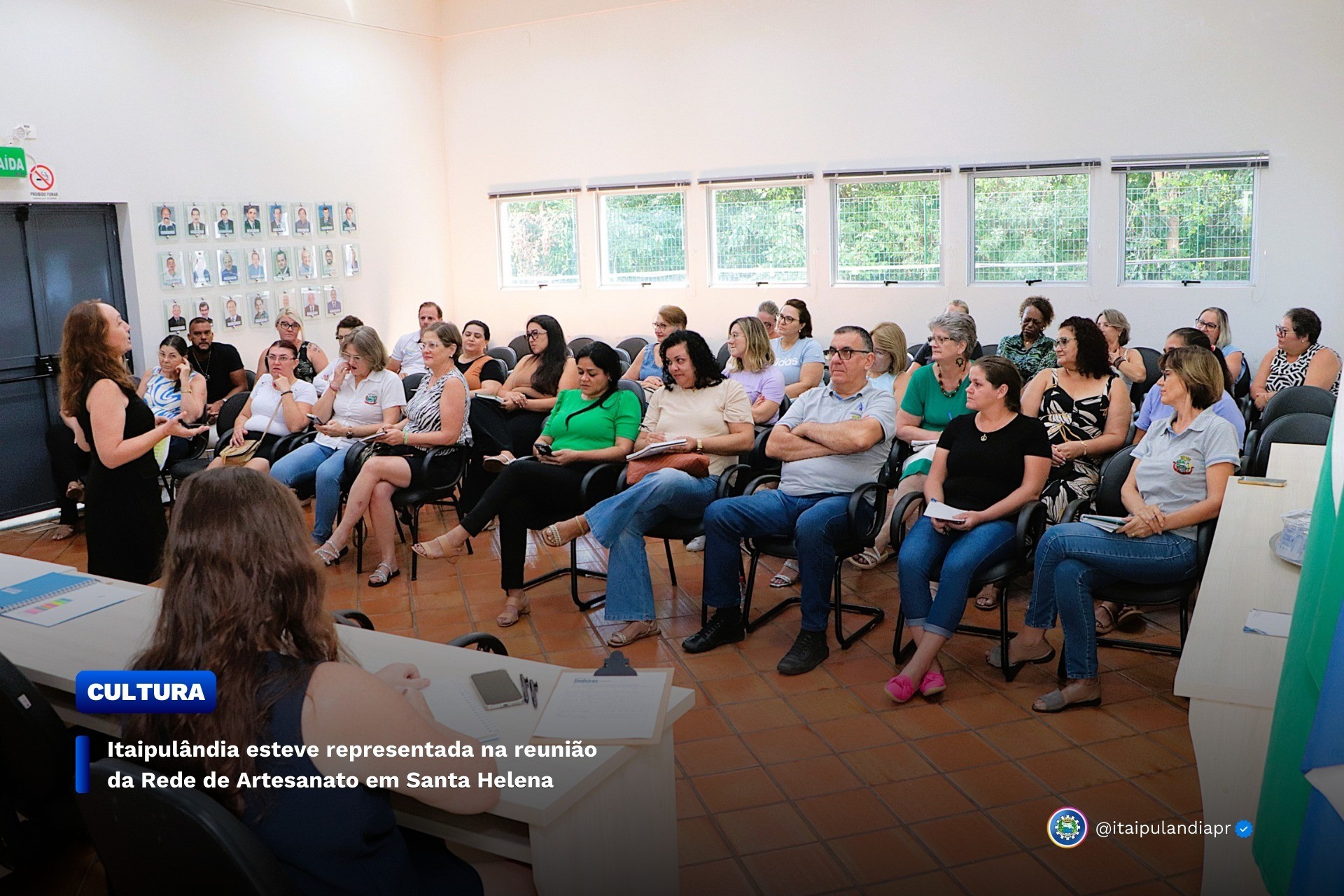 Itaipulândia esteve representada na reunião da Rede de Artesanato em Santa Helena