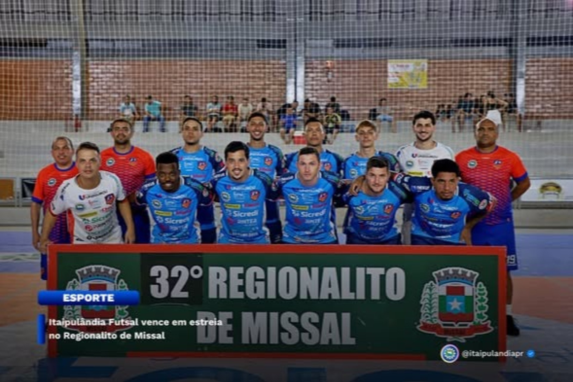 Itaipulândia Futsal vence em estreia no Regionalito de Missal