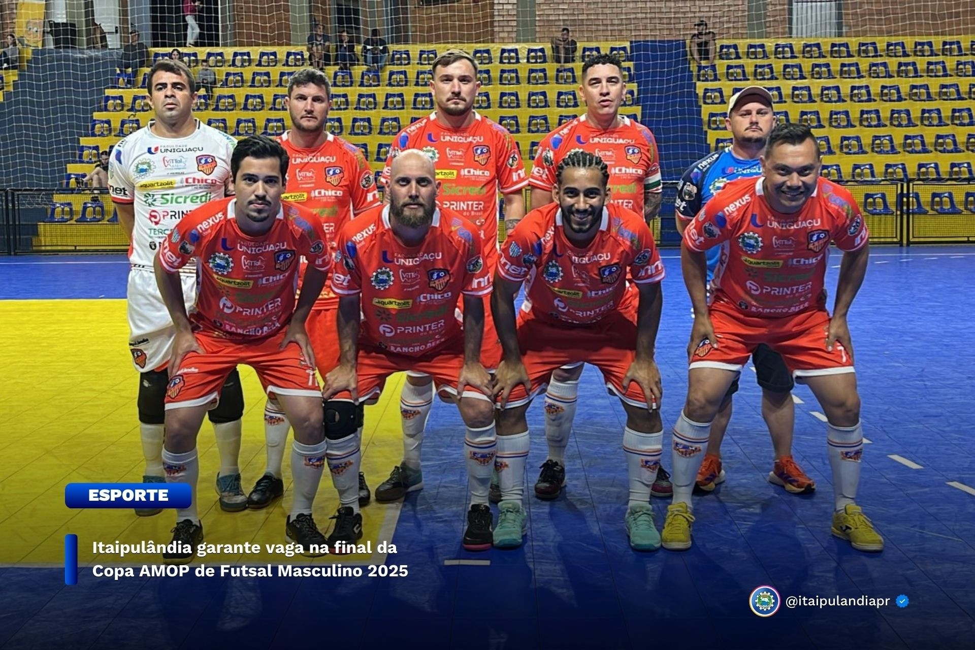 Itaipulândia garante vaga na final da Copa AMOP de Futsal Masculino 2025