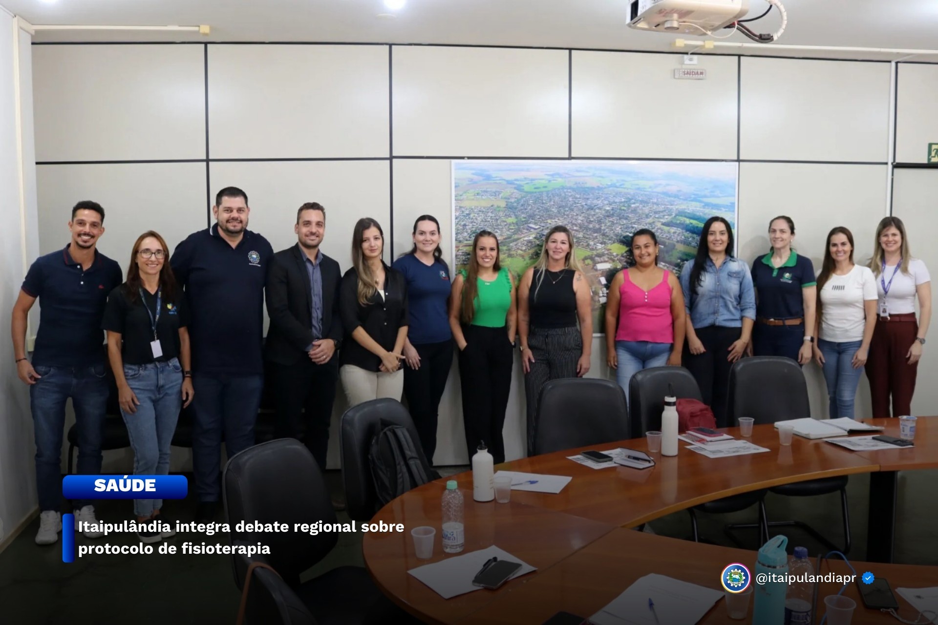 Itaipulândia integra debate regional sobre protocolo de fisioterapia