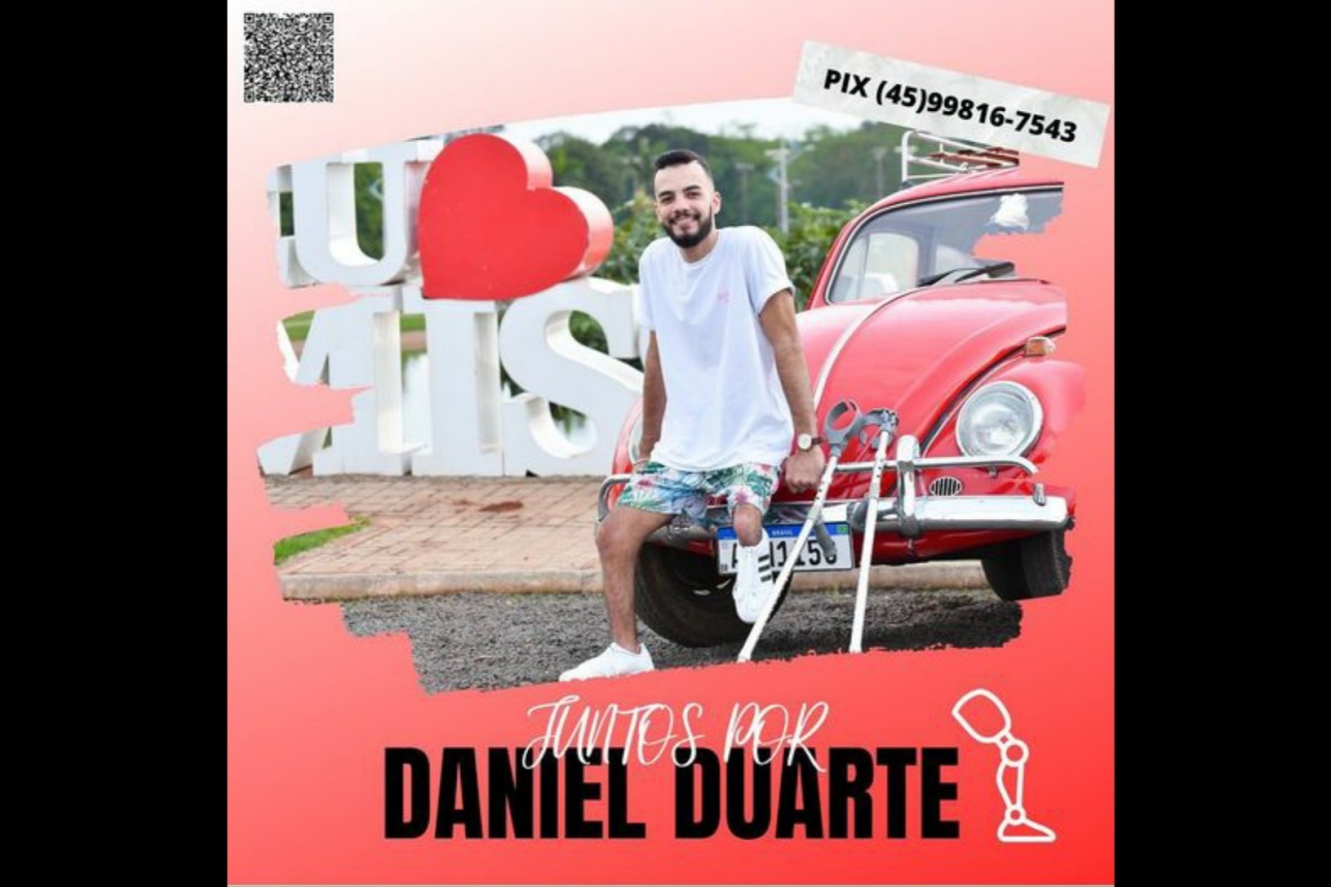 JUNTOS POR DANIEL DUARTE: O SONHO DE UM NOVO CAMINHAR!