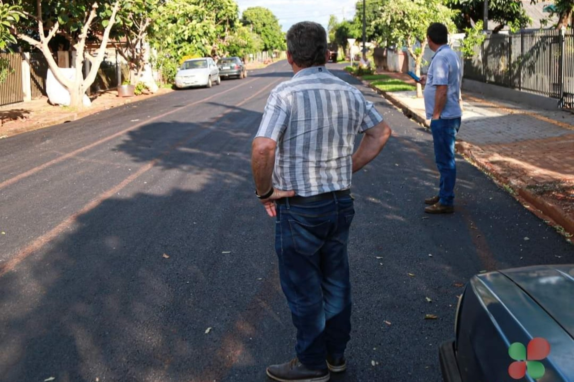 Loteamento Kotz no Bairro Esperança recebeu recape asfáltico