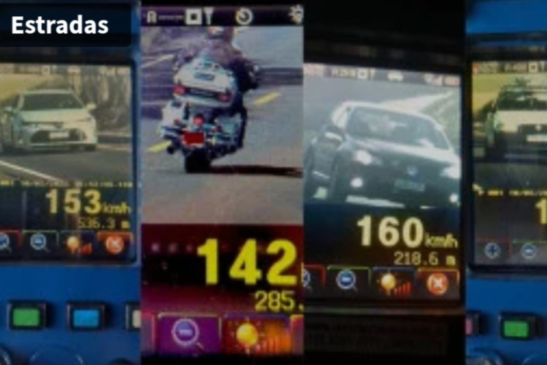 Mais de 180 motoristas são flagrados em alta velocidade em operação na região Oeste do Paraná