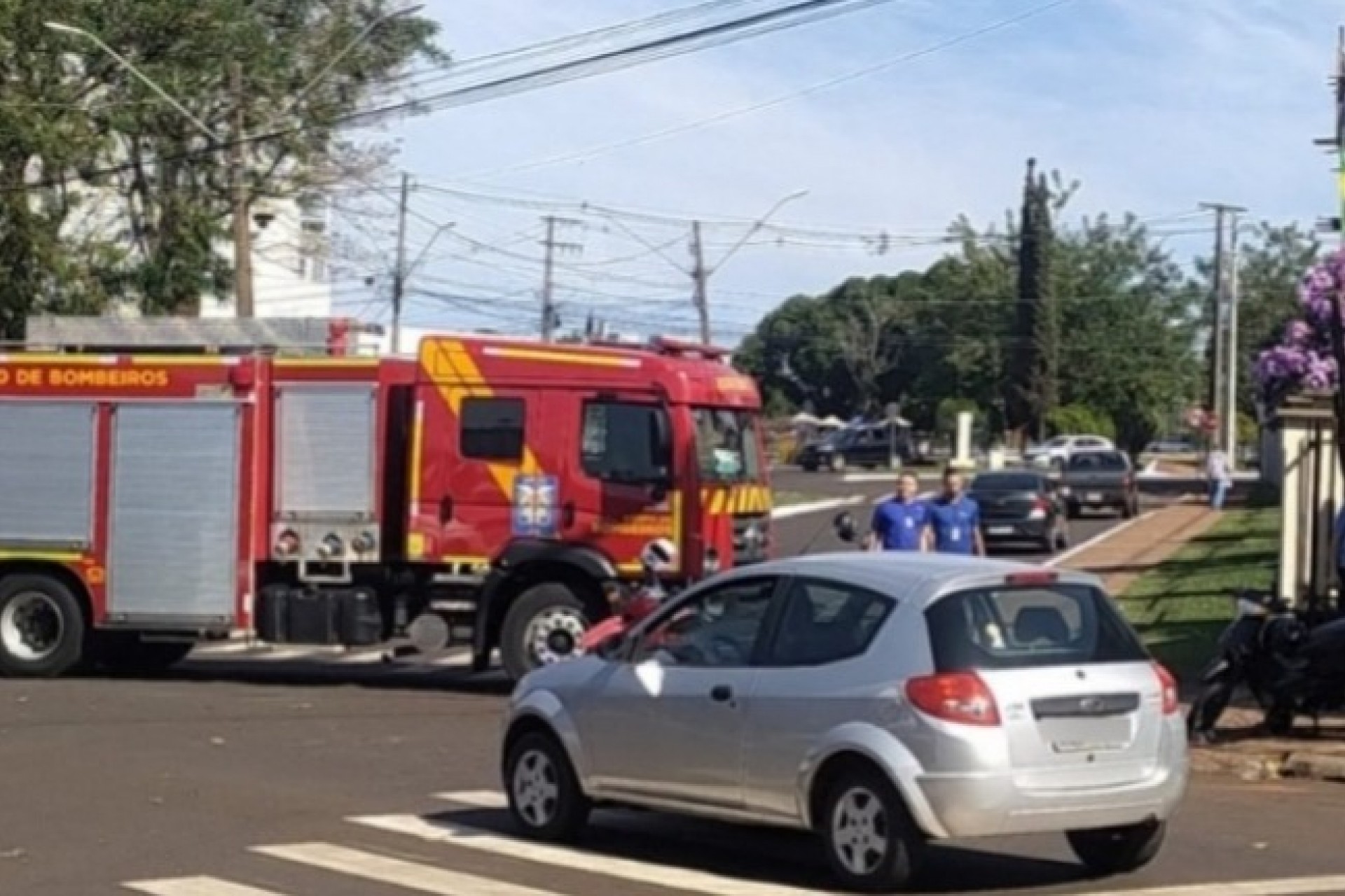 Medianeira: Homem falece a caminho do hospital após acidente envolvendo duas motos