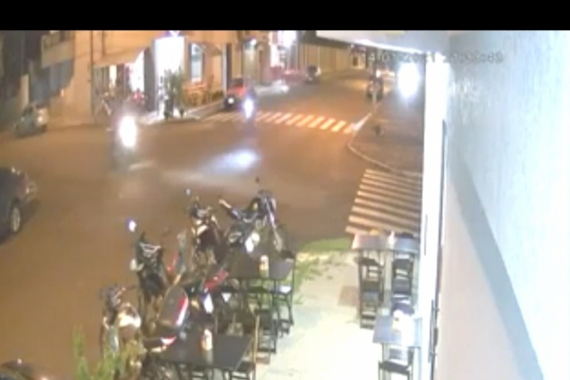 Medianeira: Motociclista invade preferencial e causa acidente no Bairro Cidade Alta
