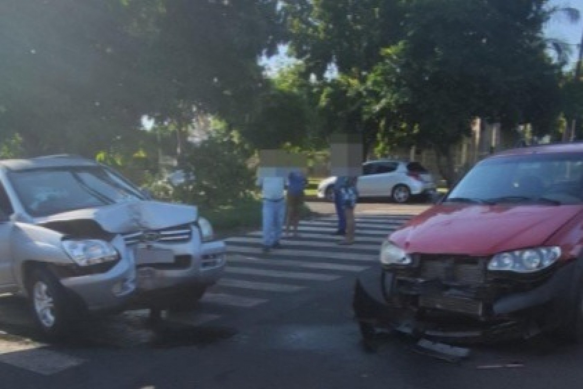 Medianeira: Motorista avança preferencial e causa acidente no Bairro Cidade Alta