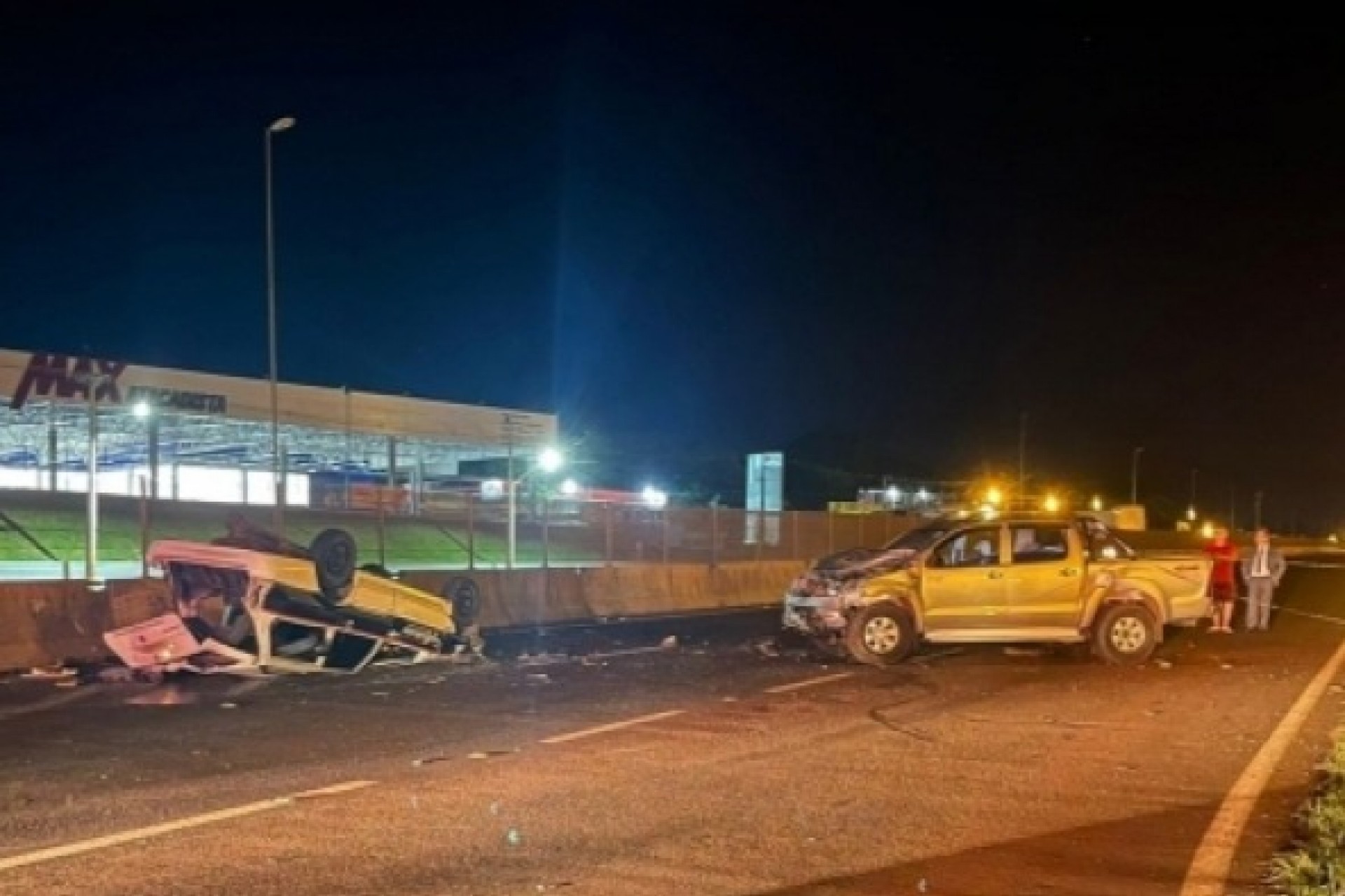 Medianeira: Motorista morre após ser ejetado de veículo em acidente na BR 277