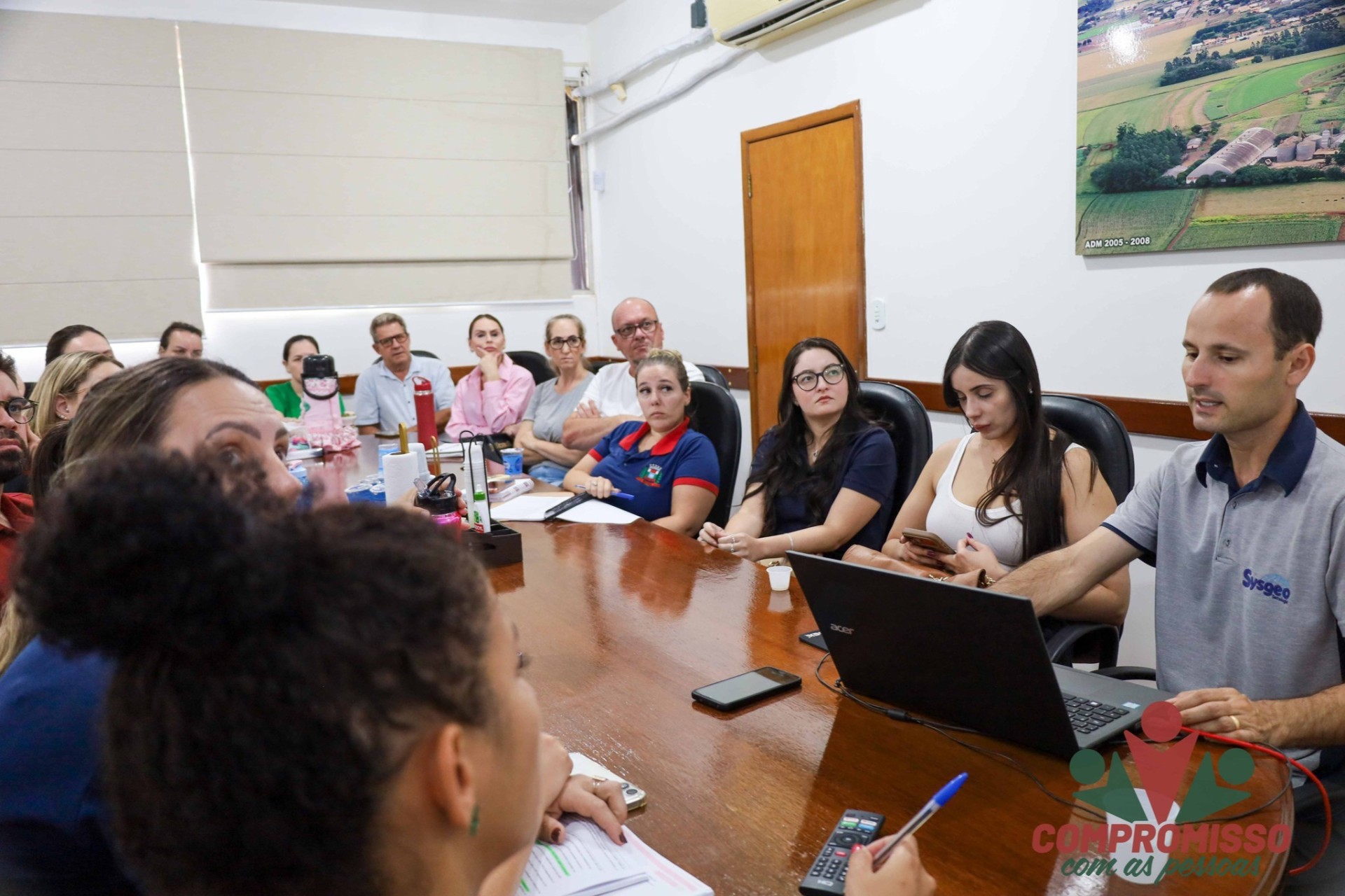 Médicos e Enfermeiros de Missal discutem o Saúde Brasil 360