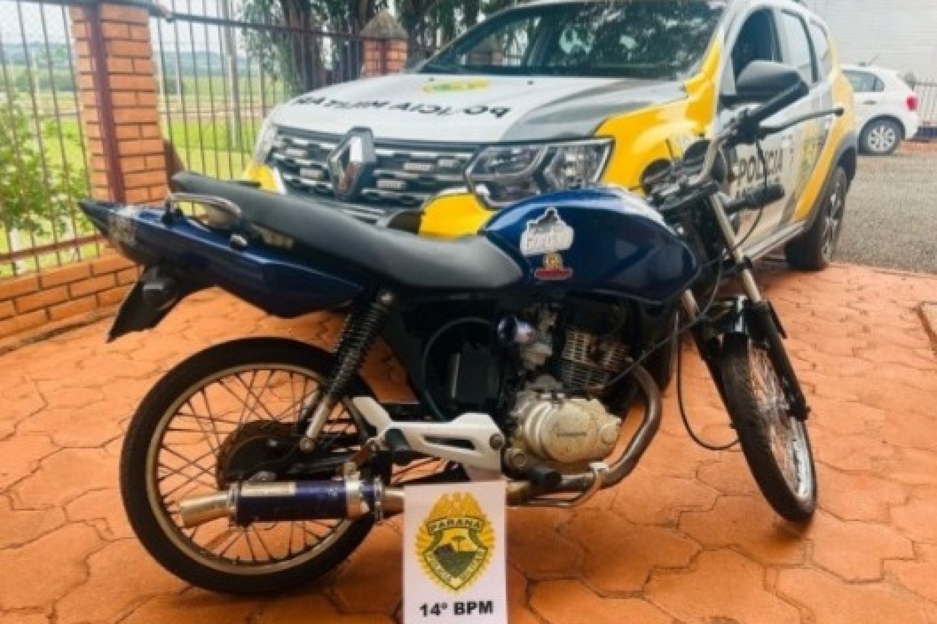 Menor é apreendido conduzindo moto irregular em Itaipulândia