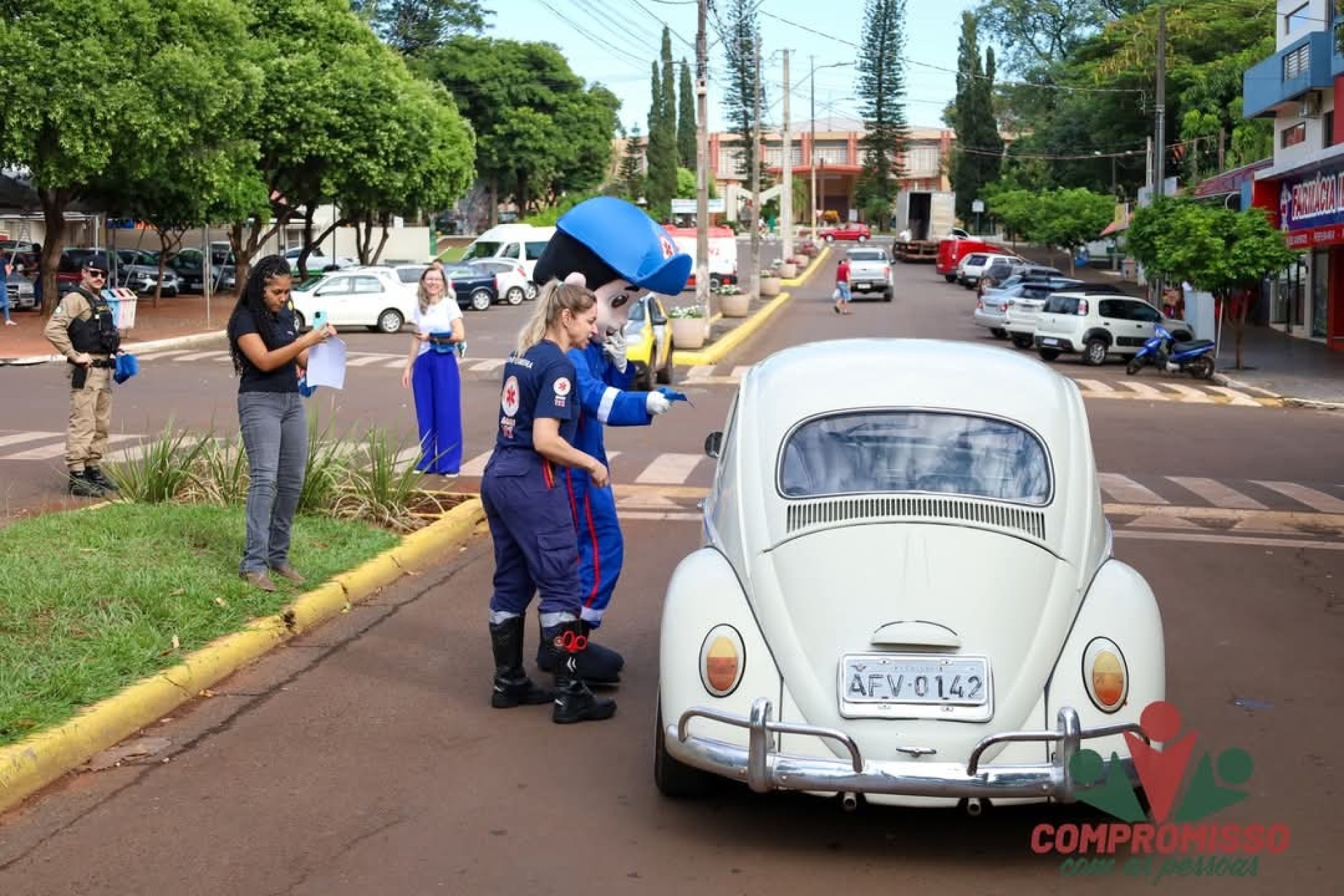 Missal: Ação na Avenida visa divulgar números adicionais para acionar o SAMU