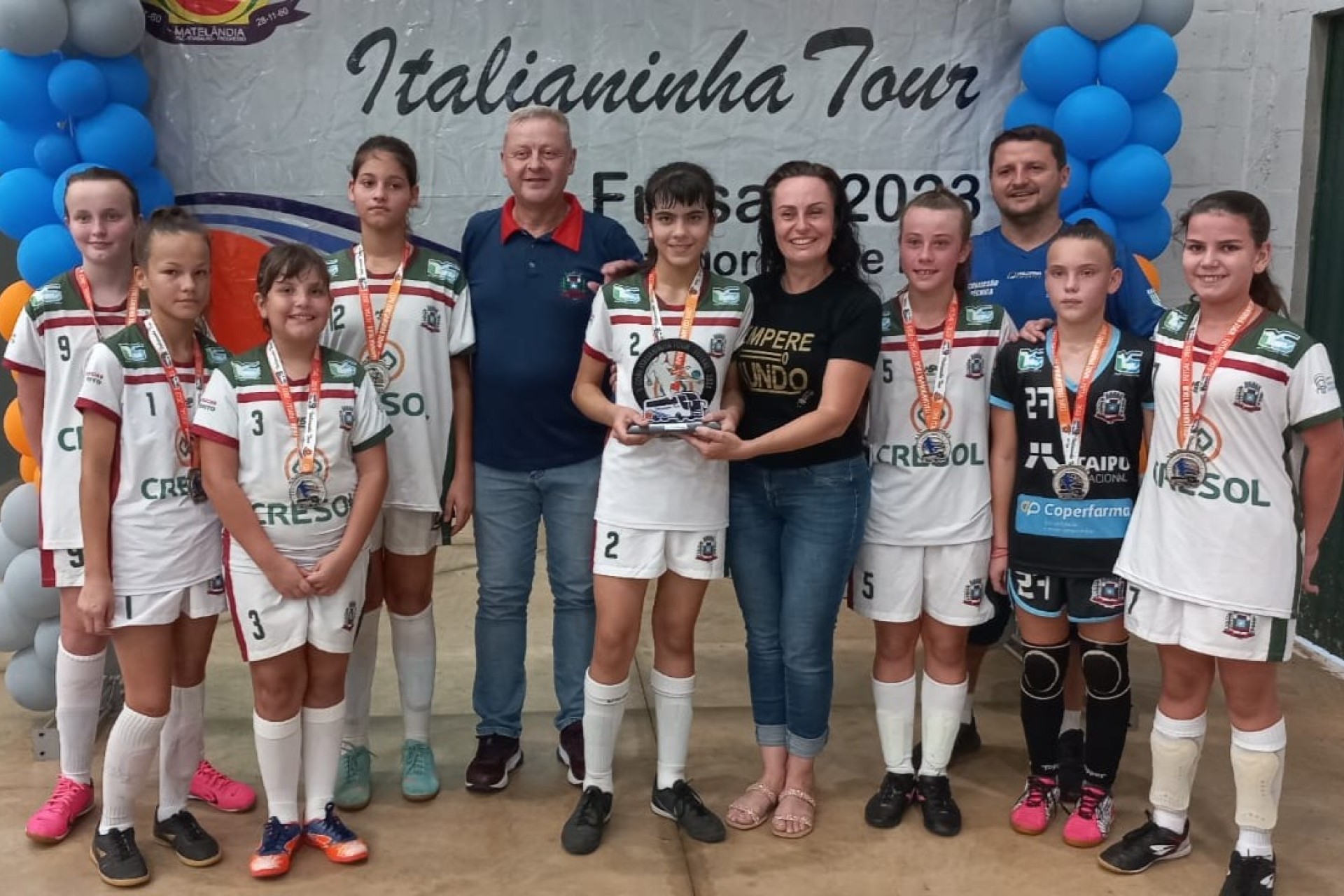 Missal: Equipe de Futsal Feminino Sub-12 conquista a Prata na Copa Italianinha
