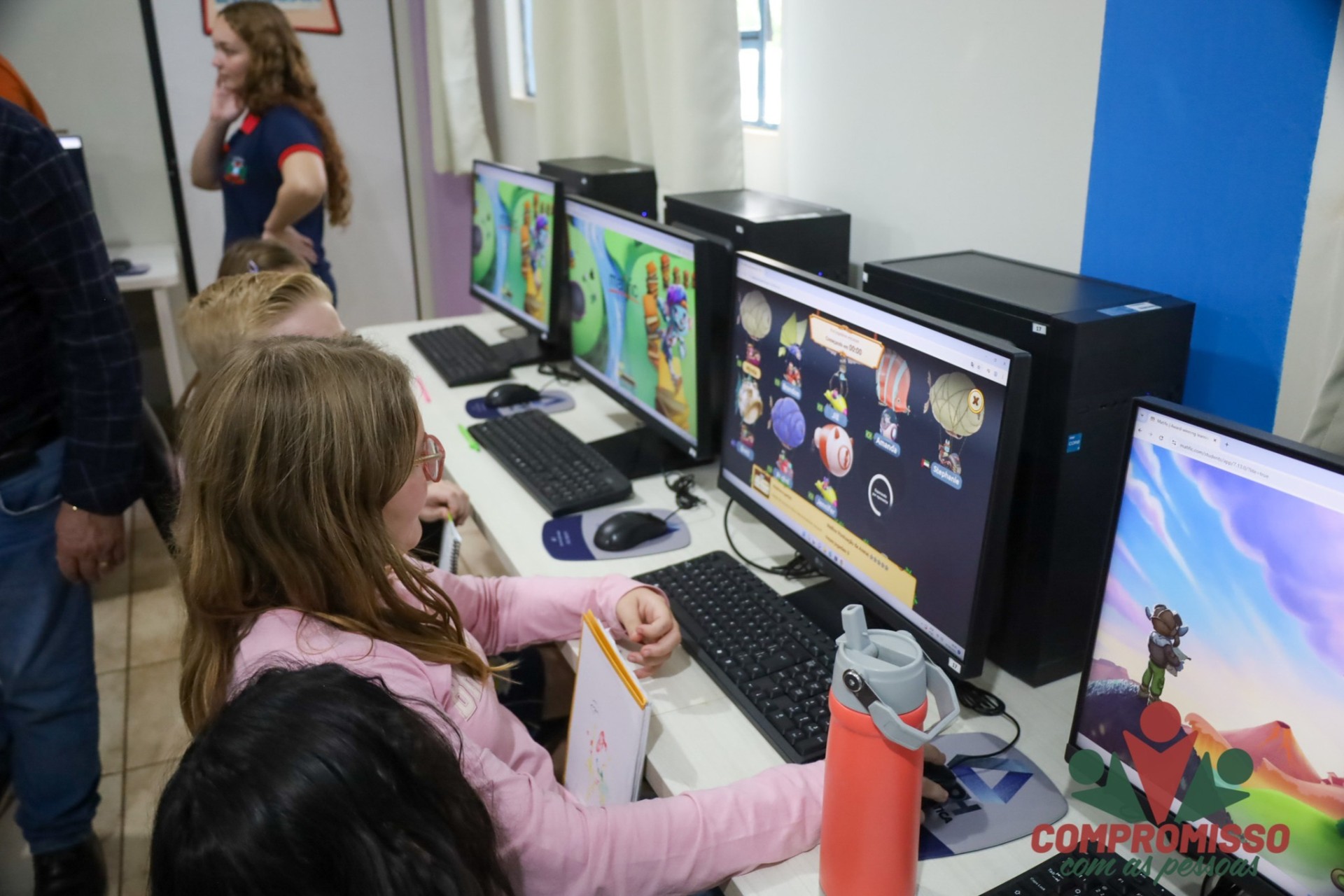 Missal investe na instalação de laboratórios de informática nas escolas municipais