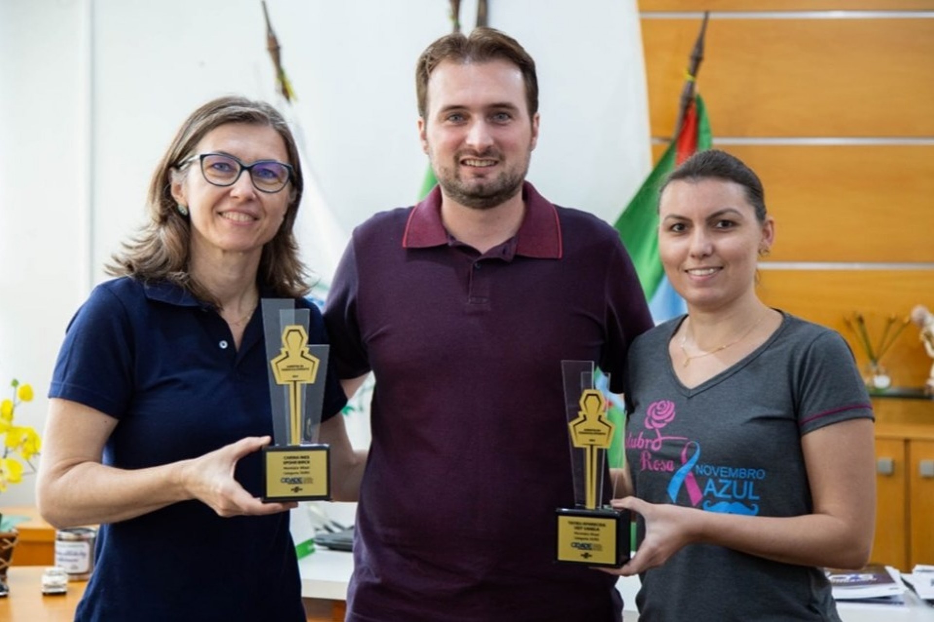 Missal recebe troféu Categoria Ouro na atuação dos Agentes de Desenvolvimento