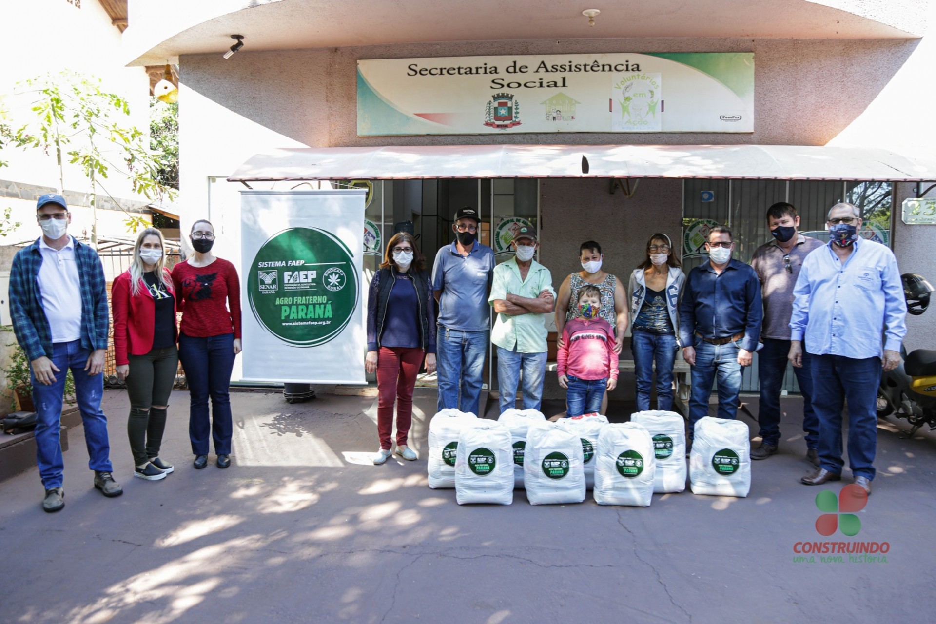 Missal recebeu do Sindicato Rural de Medianeira 70 cestas básicas do programa Agro Fraterno