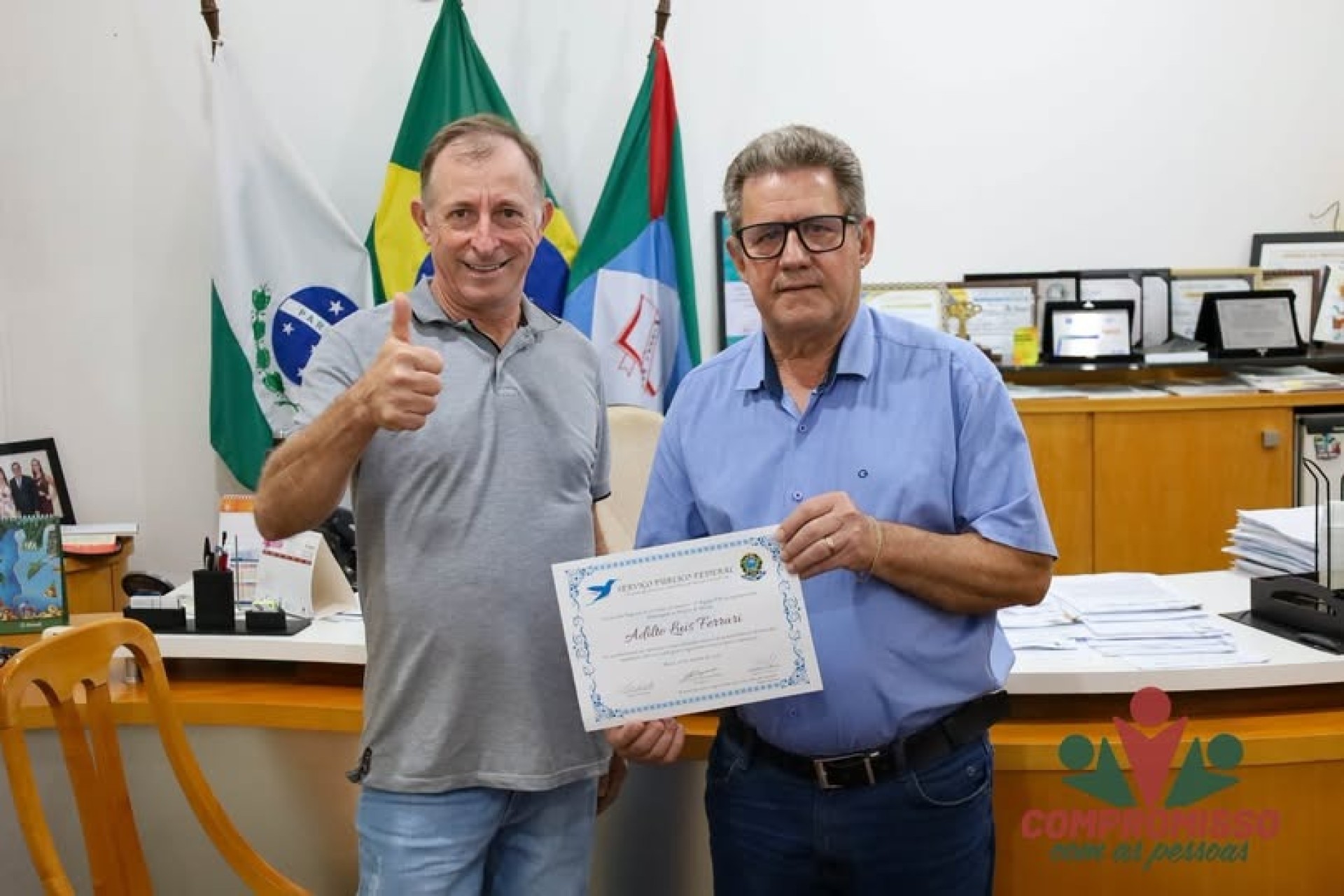 Missal recebeu Presidente Estadual do Conselho de Corretores de Imóveis