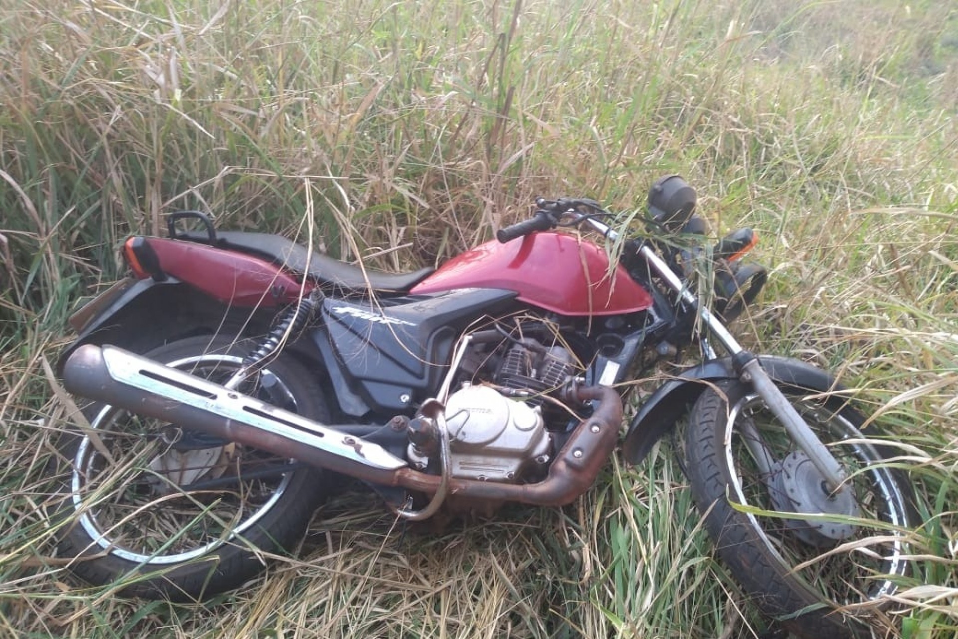 Motociclista sofre queda na “Curva da São Jorge” em São Miguel do Iguaçu