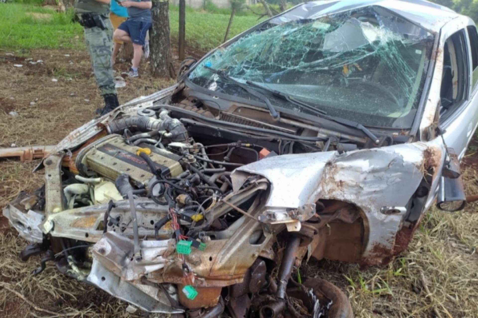 Motorista morre em grave acidente na PR 497