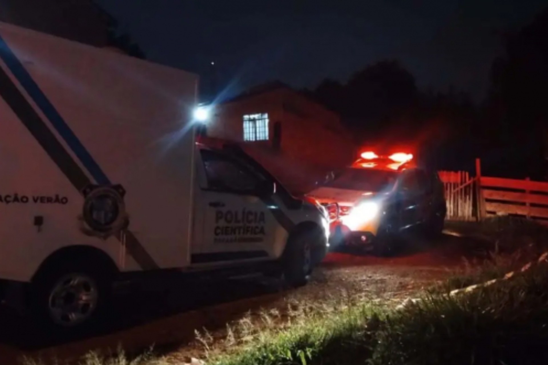 Mulher vê marido morto, corre e acaba executada ao pedir ajuda na casa do filho, no Paraná