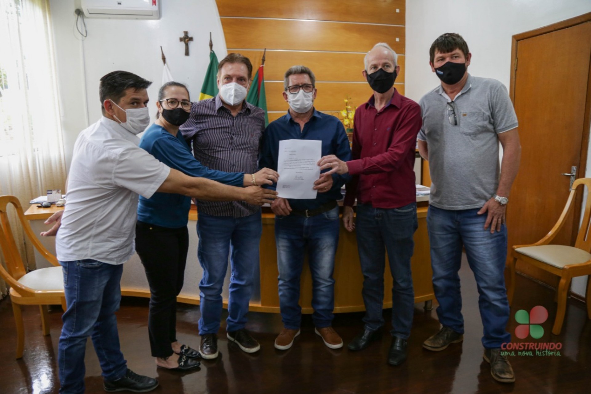 Município de Missal recebe Oficialização de Cadastro de Emenda Estadual do Deputado Ademir Bier