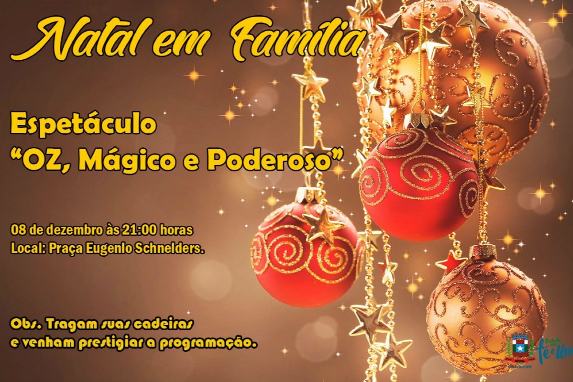 Natal em Família vai marcar o Acender das luzes de Natal em Missal