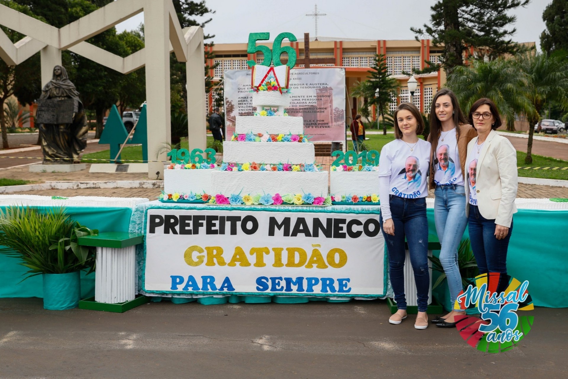 No dia 25 de Julho a população de Missal foi agraciada com um bolo de 56 metros