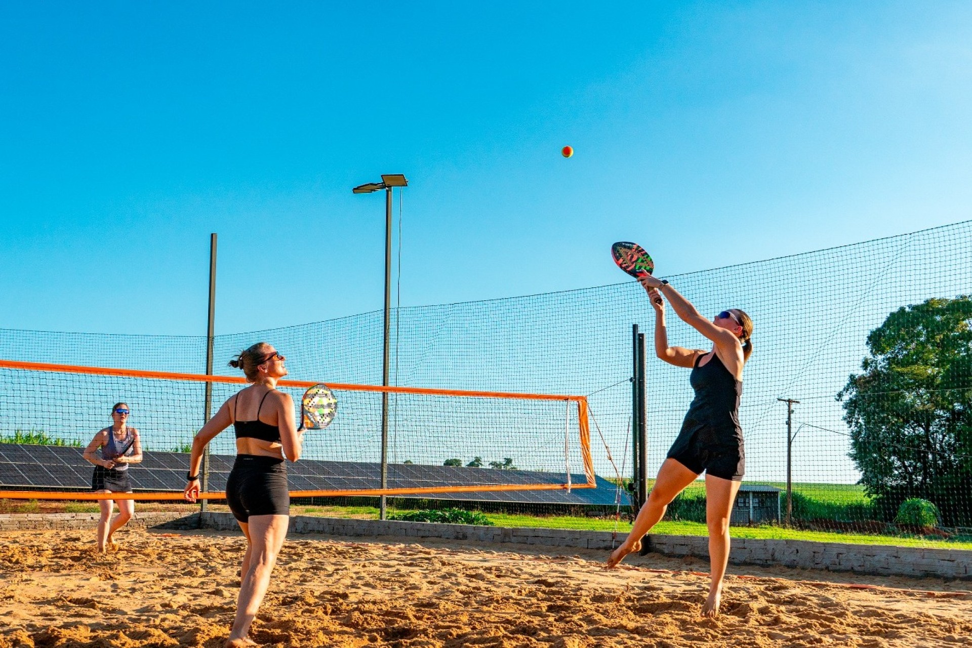No último final de semana Missal teve a final da Primeira Liga de Beach Tennis