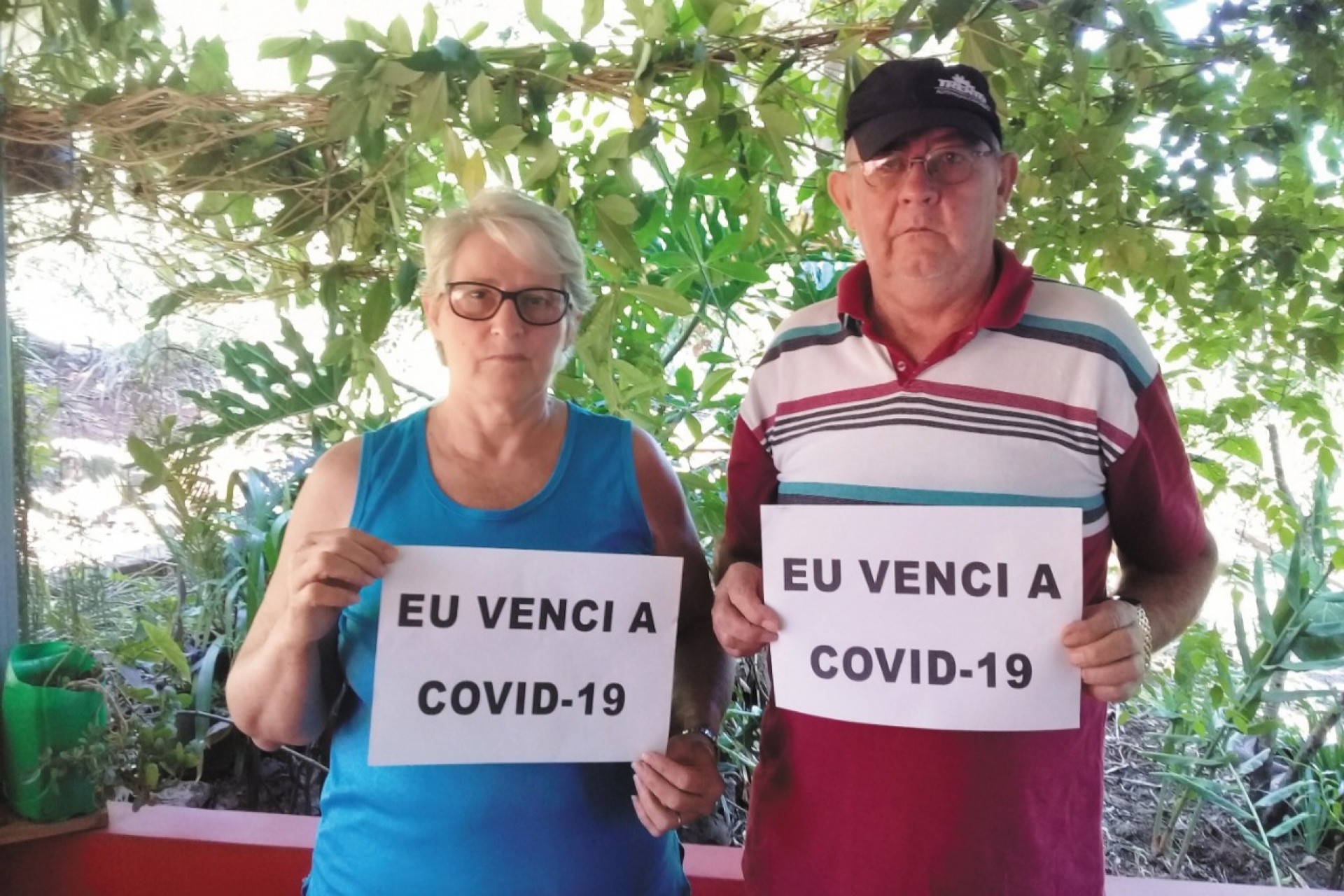 ‘Nós vencemos a covid-19’: Inácio e Ana