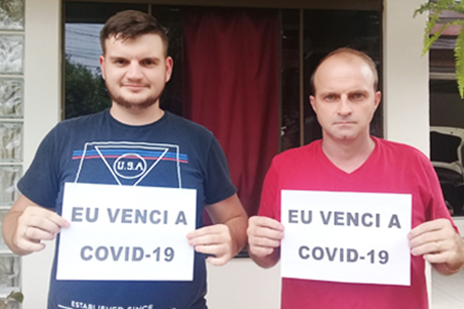 ‘Nós vencemos a covid-19’: Maurício e Mateus