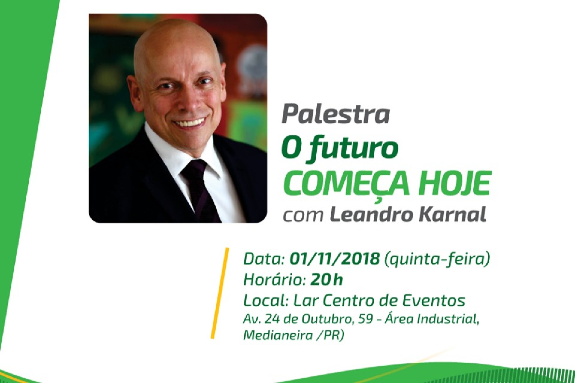 Palestra o Futuro Começa Hoje com Leandro Karnal