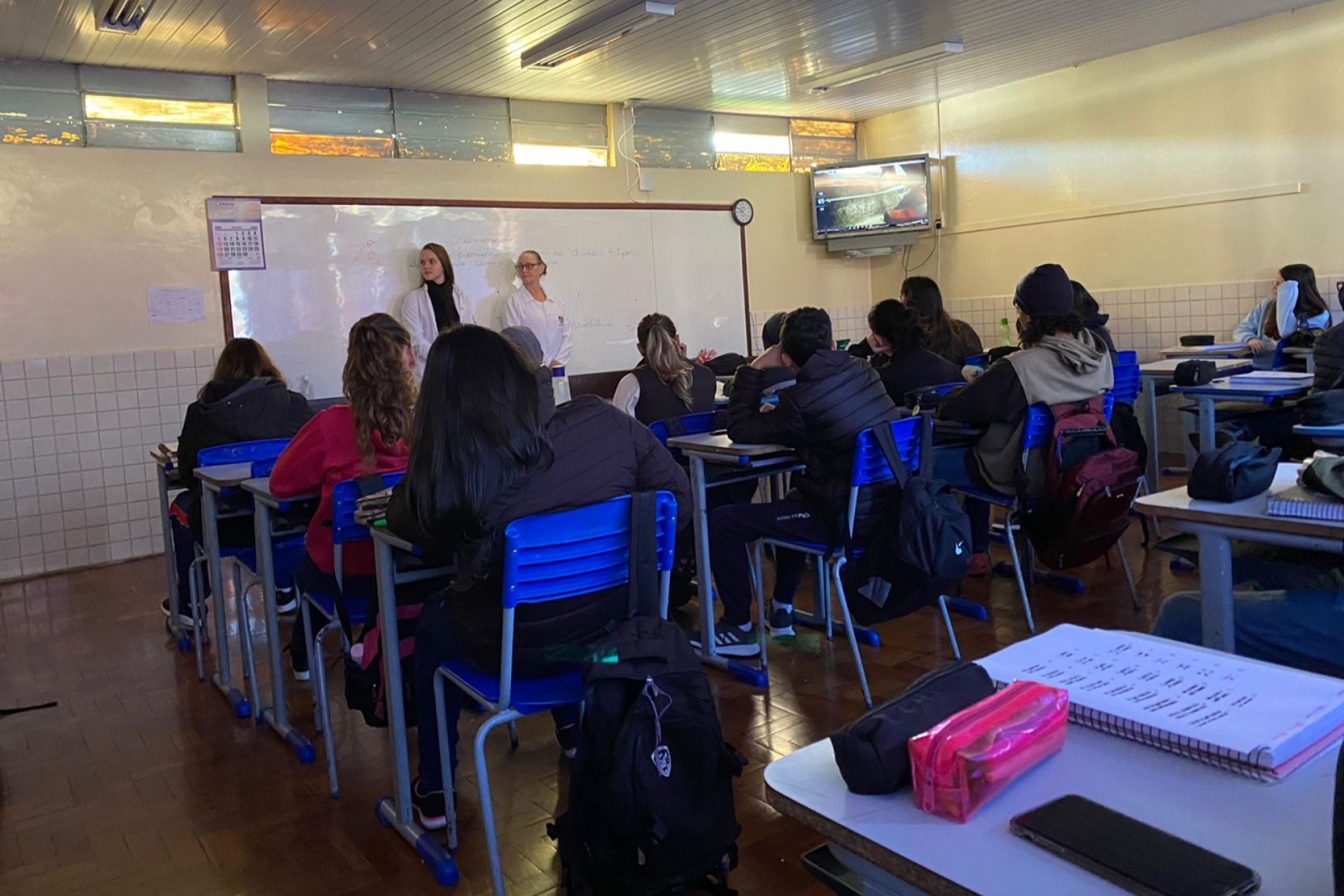 Palestras nas escolas destacam as campanhas alusivas ao Dia Mundial Sem Tabaco