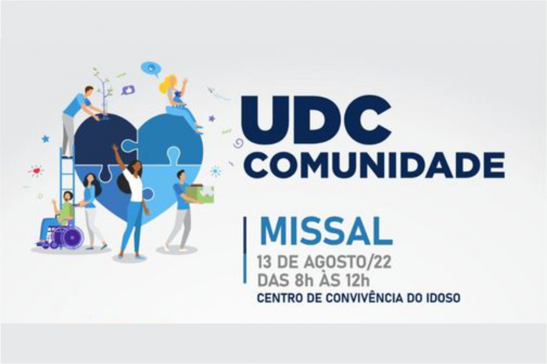 Parceria com a UDC vai proporcionar atendimentos a comunidade neste sábado em Missal