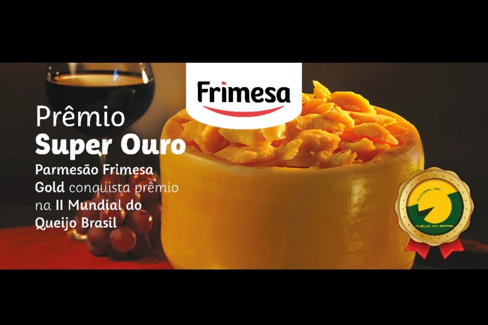 Parmesão Frimesa recebe Prêmio Super Ouro