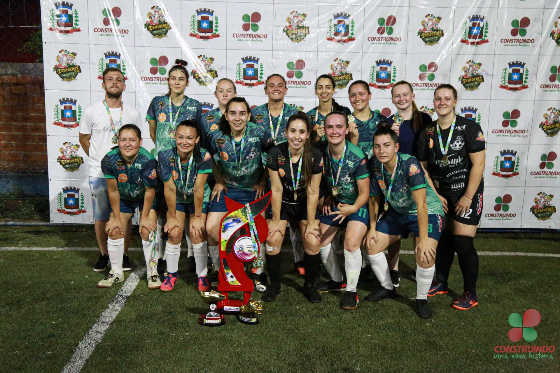 PF-19 Projeto Feminino conquista mais um título do Society Feminino