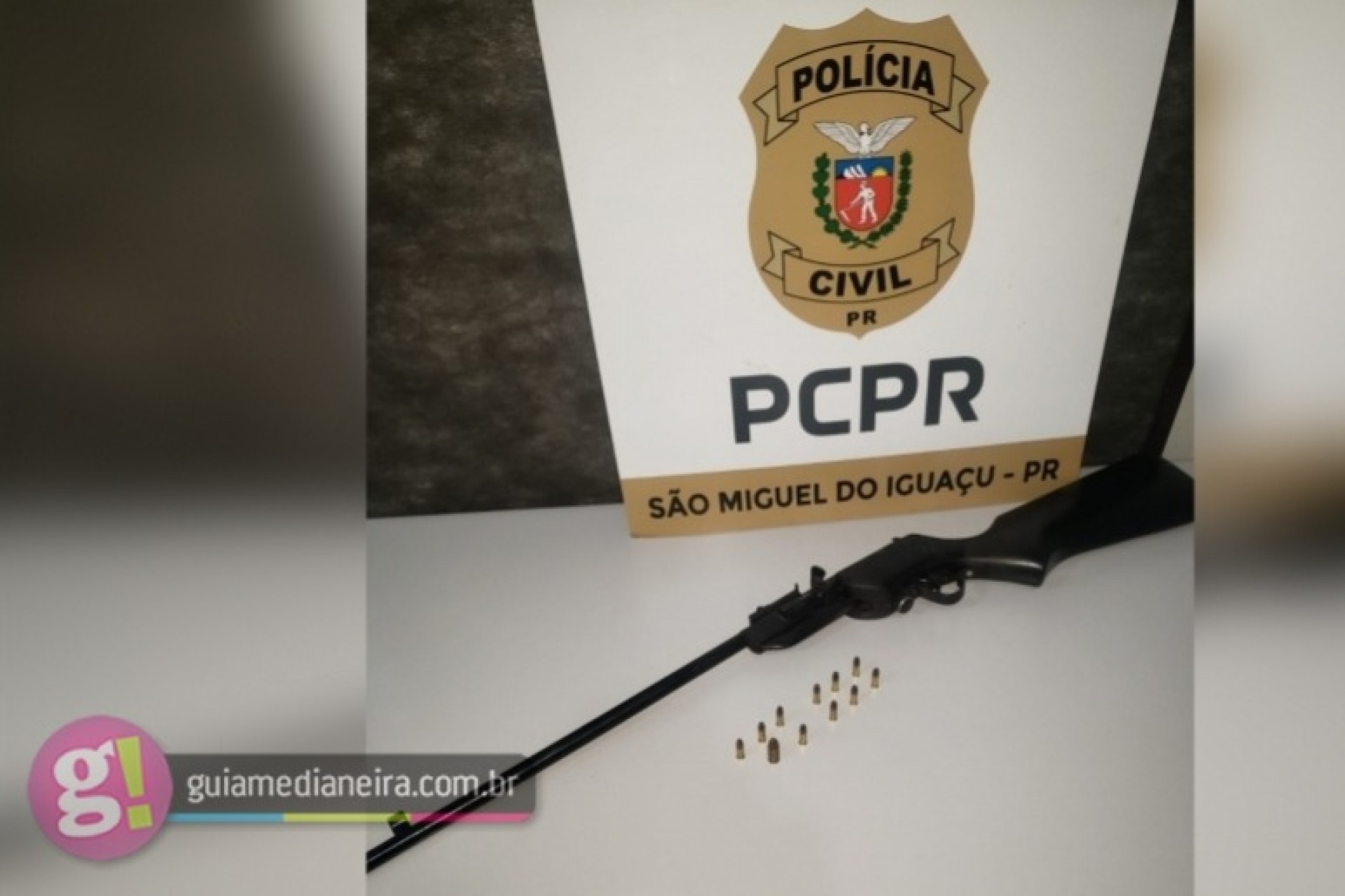 Polícia Civil apreende arma de fogo no interior de Itaipulândia